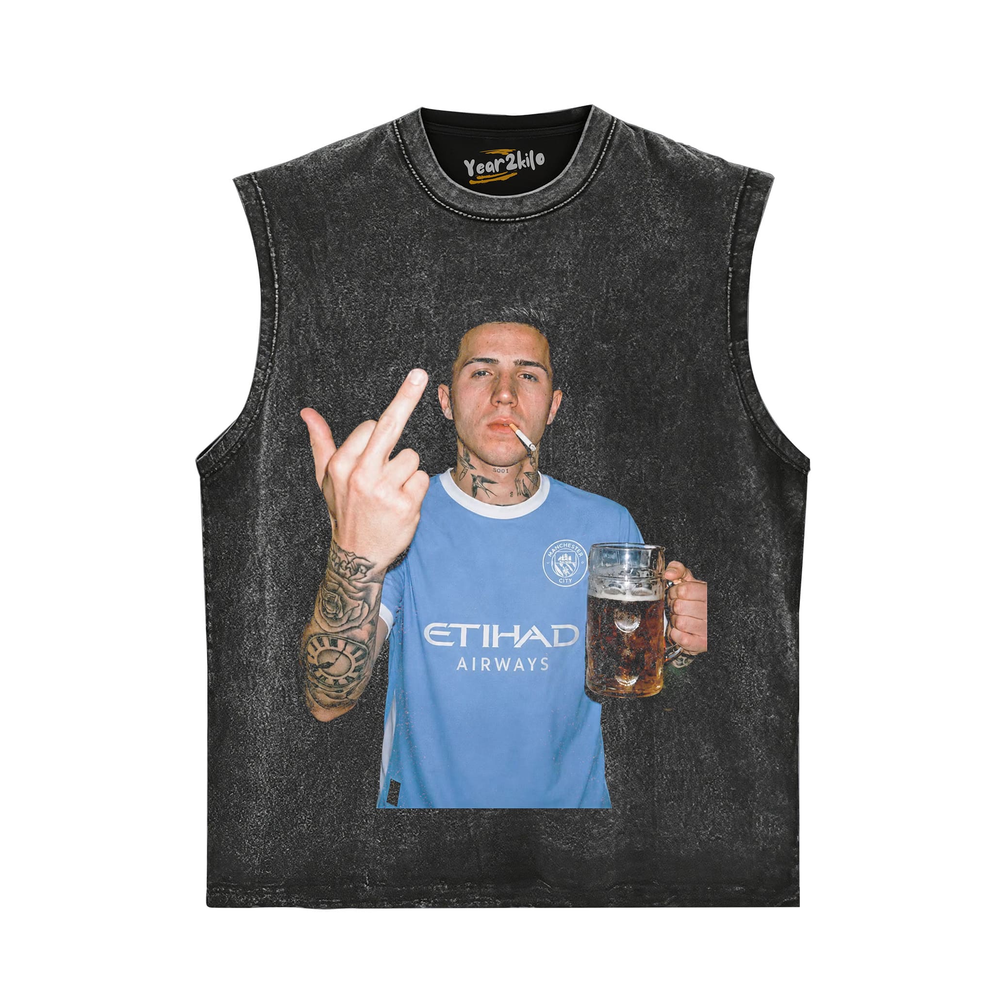 ENZO FERNANDEZ MAN CITY TANK TOP & TEE & LONG SLEEVE & LAYERED LS & HOODIE