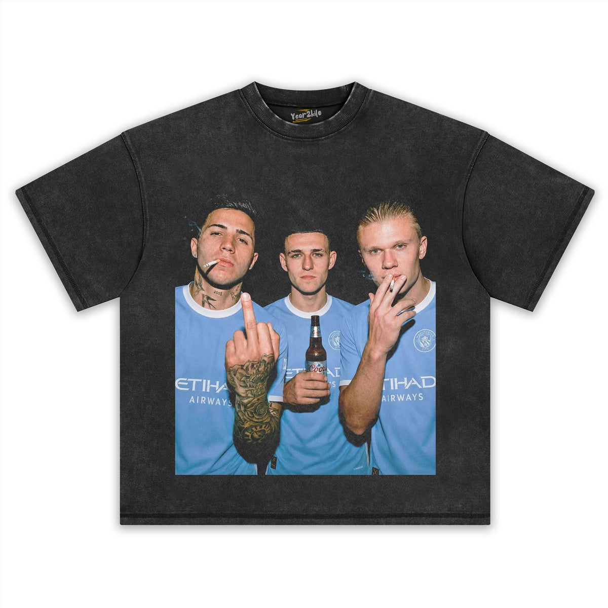 ENZO FERNÁNDEZ & PHIL FODEN ERLING & HAALAND TANK TOP & TEE & LONG SLEEVE & LAYERED LS & HOODIE