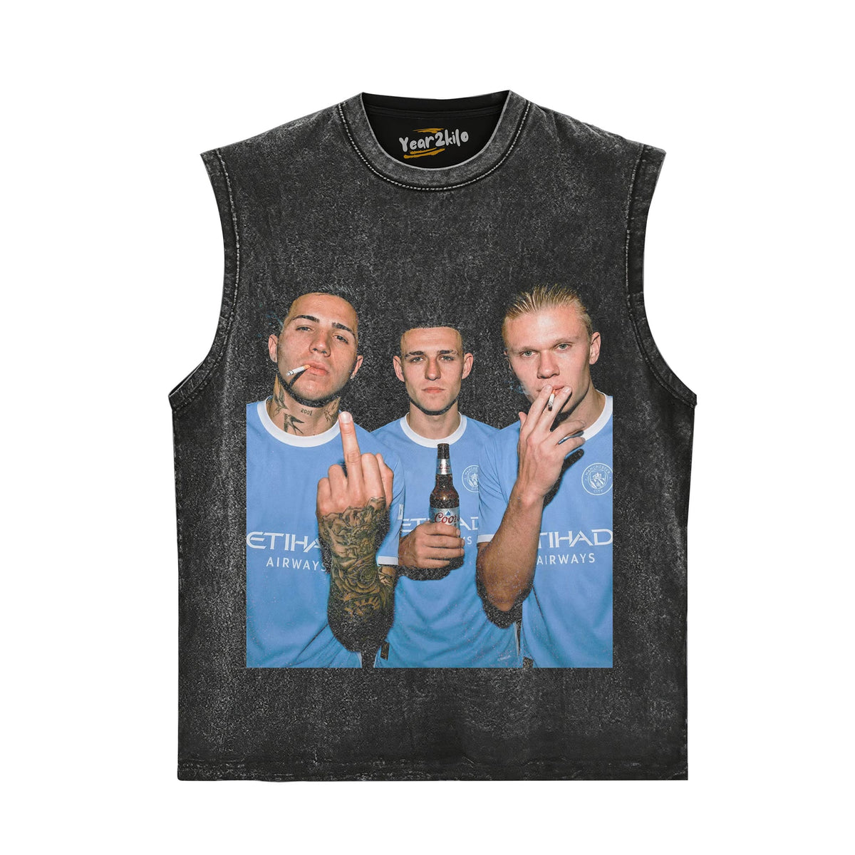 ENZO FERNÁNDEZ & PHIL FODEN ERLING & HAALAND TANK TOP & TEE & LONG SLEEVE & LAYERED LS & HOODIE