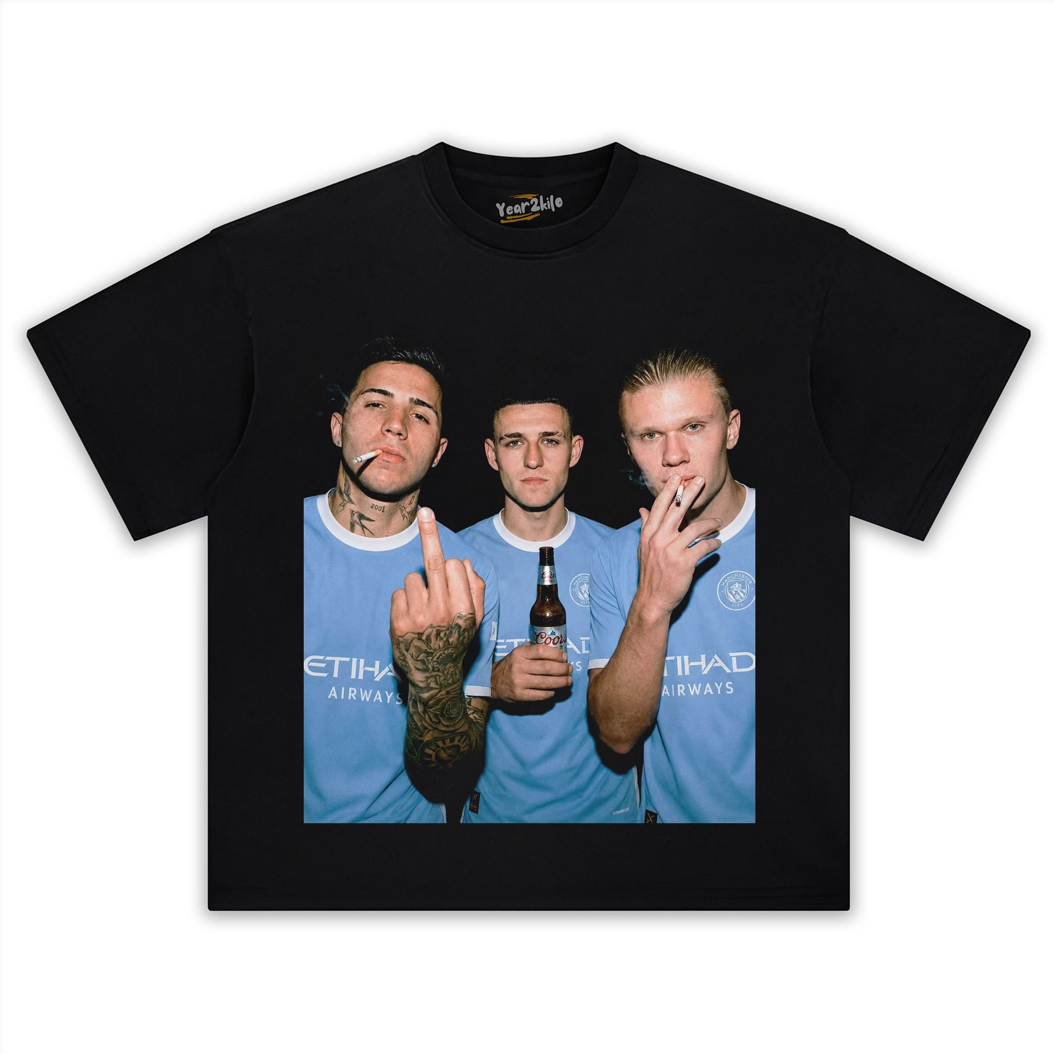 ENZO FERNÁNDEZ & PHIL FODEN ERLING & HAALAND TANK TOP & TEE & LONG SLEEVE & LAYERED LS & HOODIE