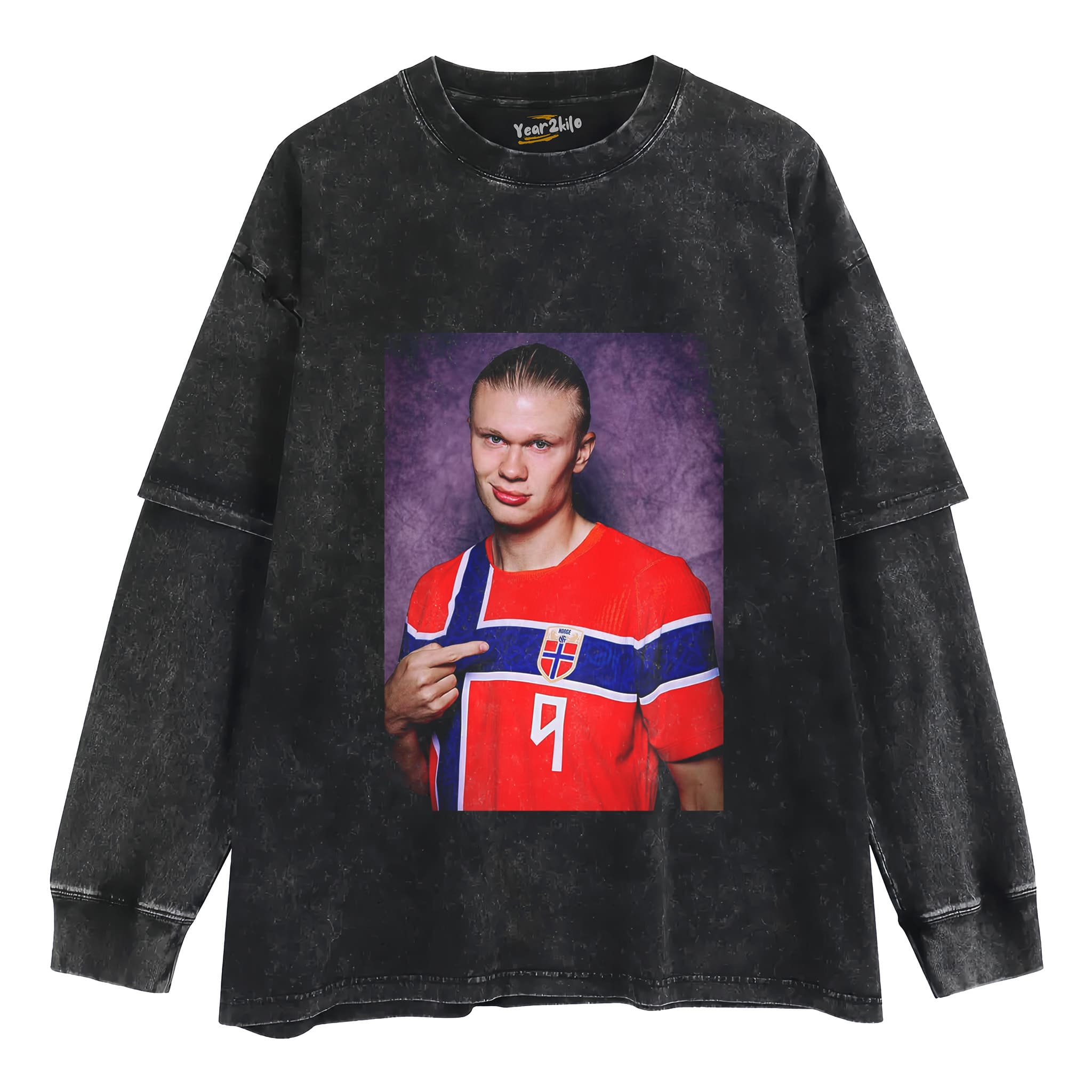 ERLING HAALAND 2026 V9 TANK TOP & TEE & LONG SLEEVE & LAYERED LS & HOODIE