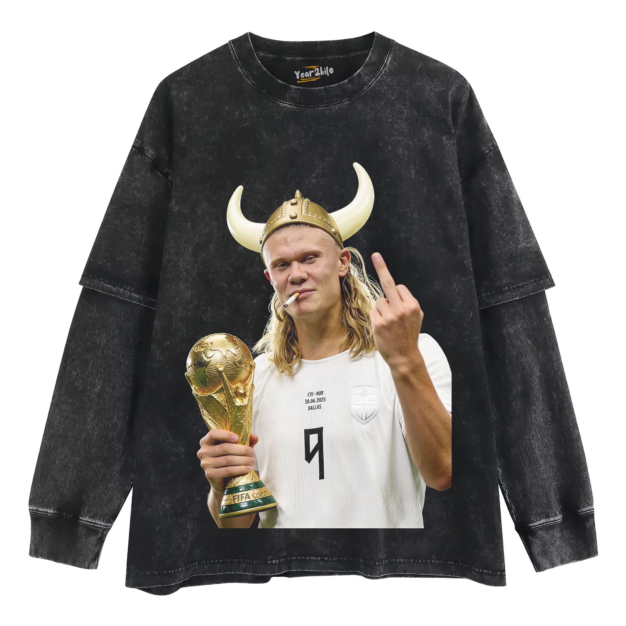 ERLING NORWAY HAALAND 2026 V3 TANK TOP & TEE & LONG SLEEVE & LAYERED LS & HOODIE