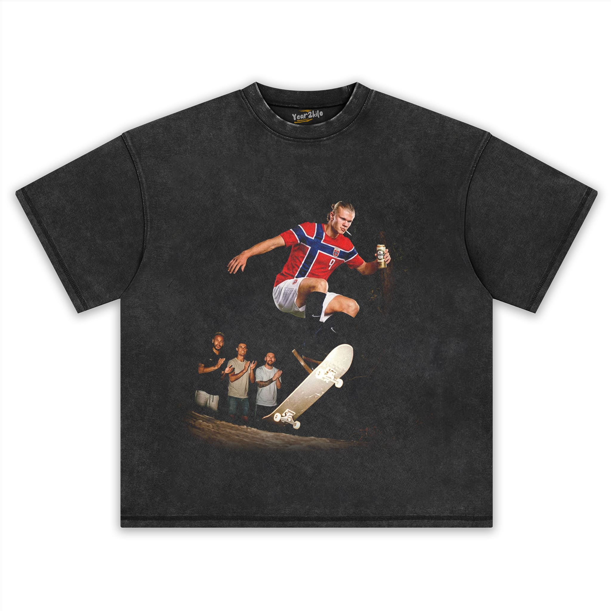 ERLING HAALAND NORWAY FUNNY VINTAGE TANK TOP & TEE & LONG SLEEVE & LAYERED LS & HOODIE