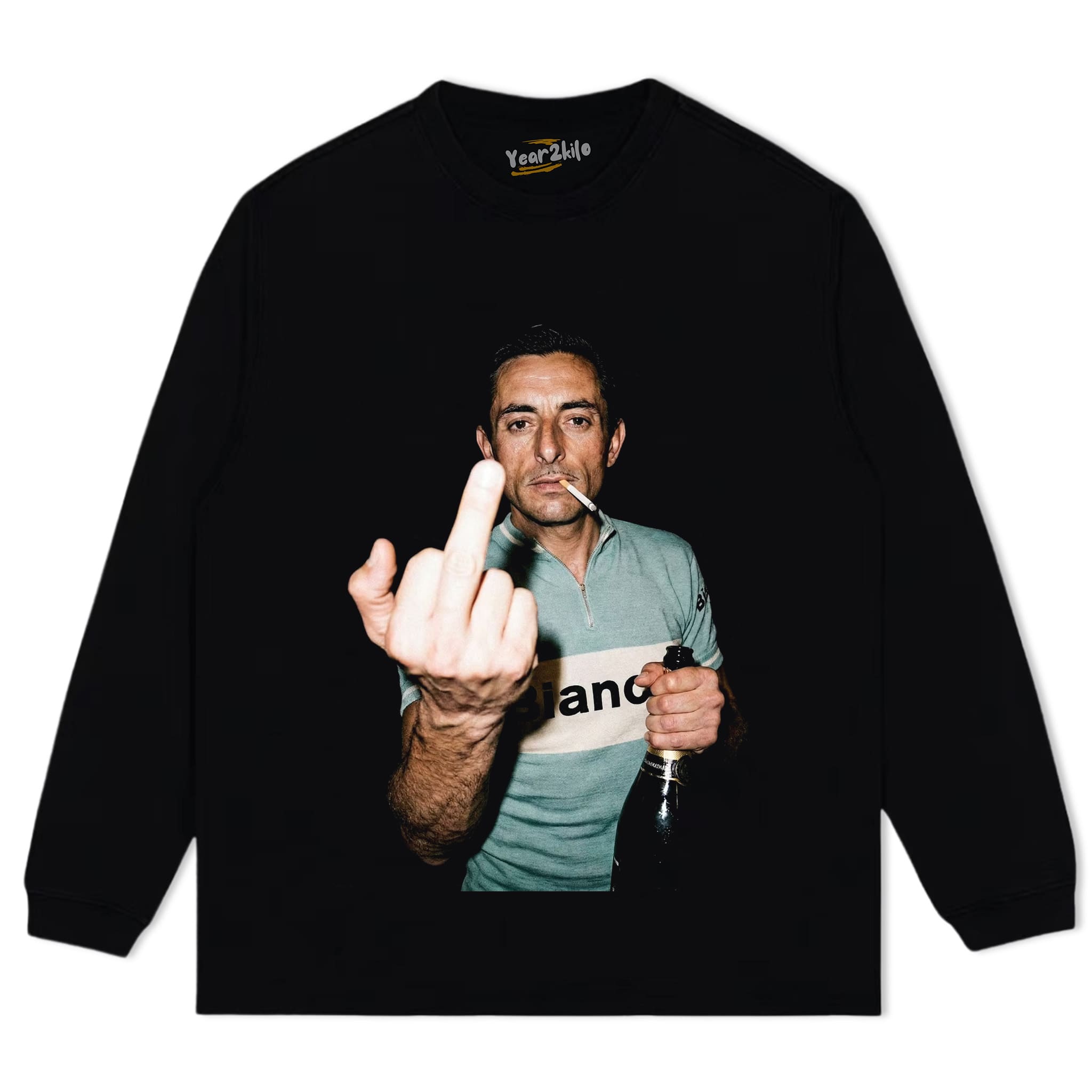 FAUSTO COPPI LEGEND TOUR DE FRANCE TANK TOP & TEE & LONG SLEEVE & LAYERED LS & HOODIE