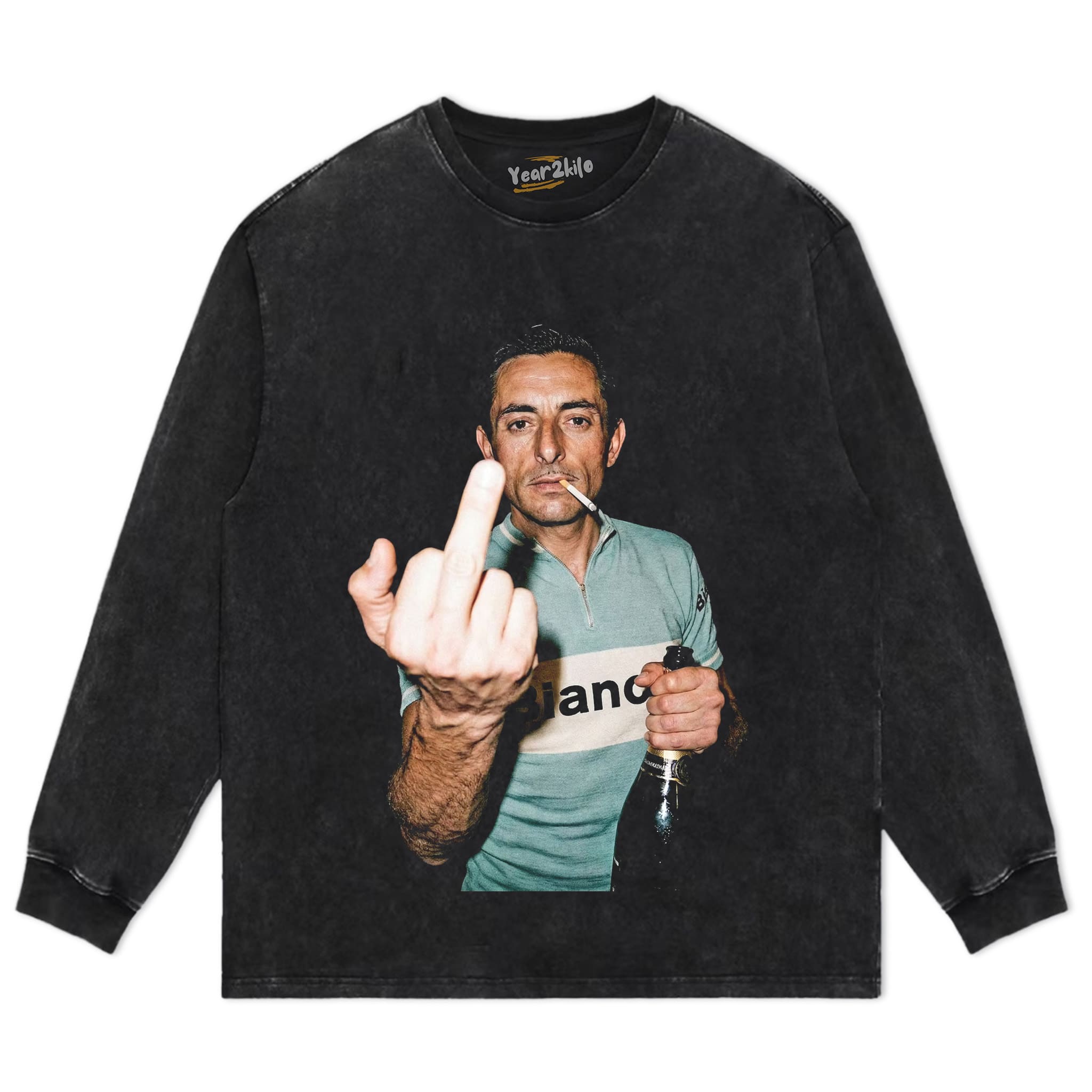 FAUSTO COPPI LEGEND TOUR DE FRANCE TANK TOP & TEE & LONG SLEEVE & LAYERED LS & HOODIE