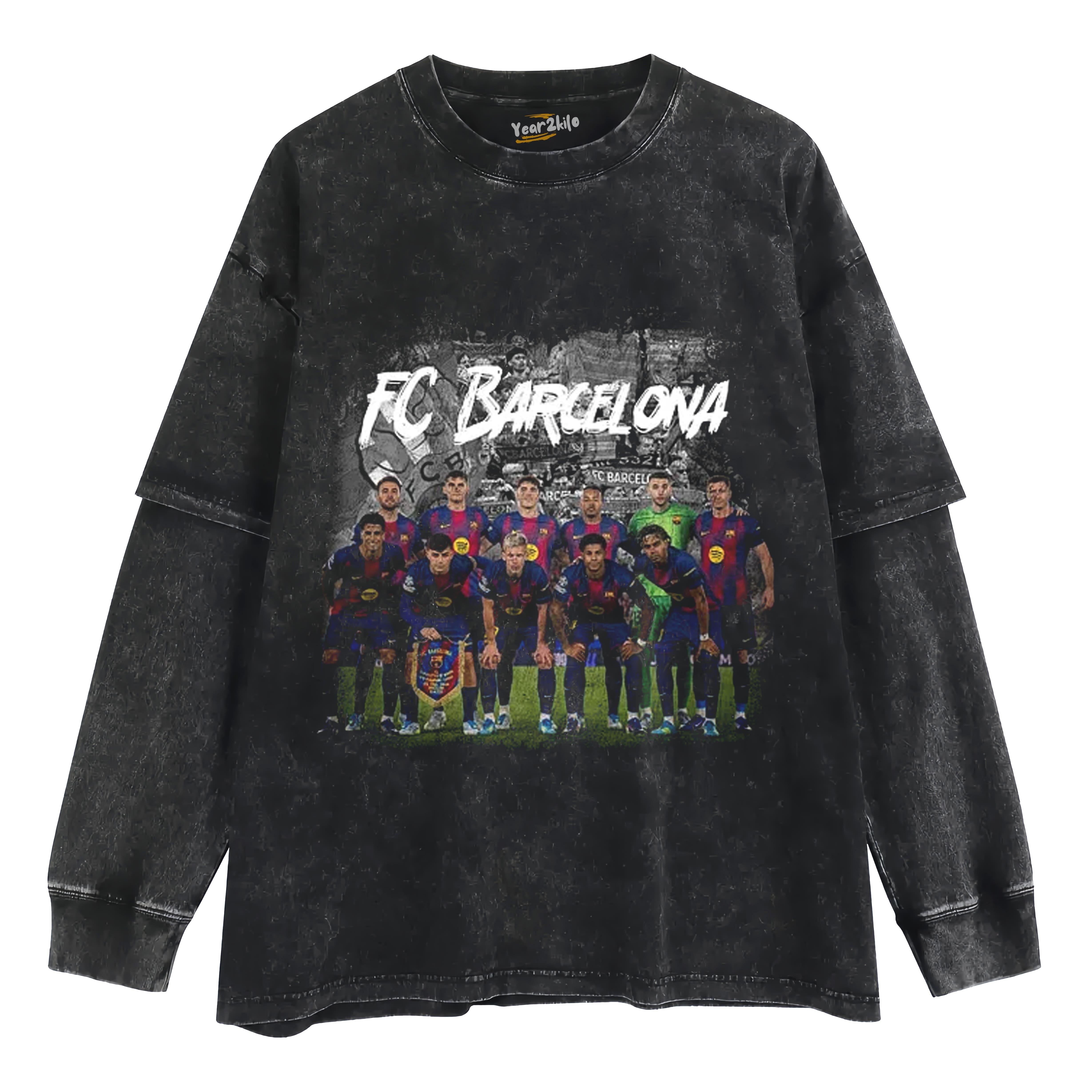 FC BARCELONA TANK TOP & TEE & LONG SLEEVE & LAYERED LS & HOODIE