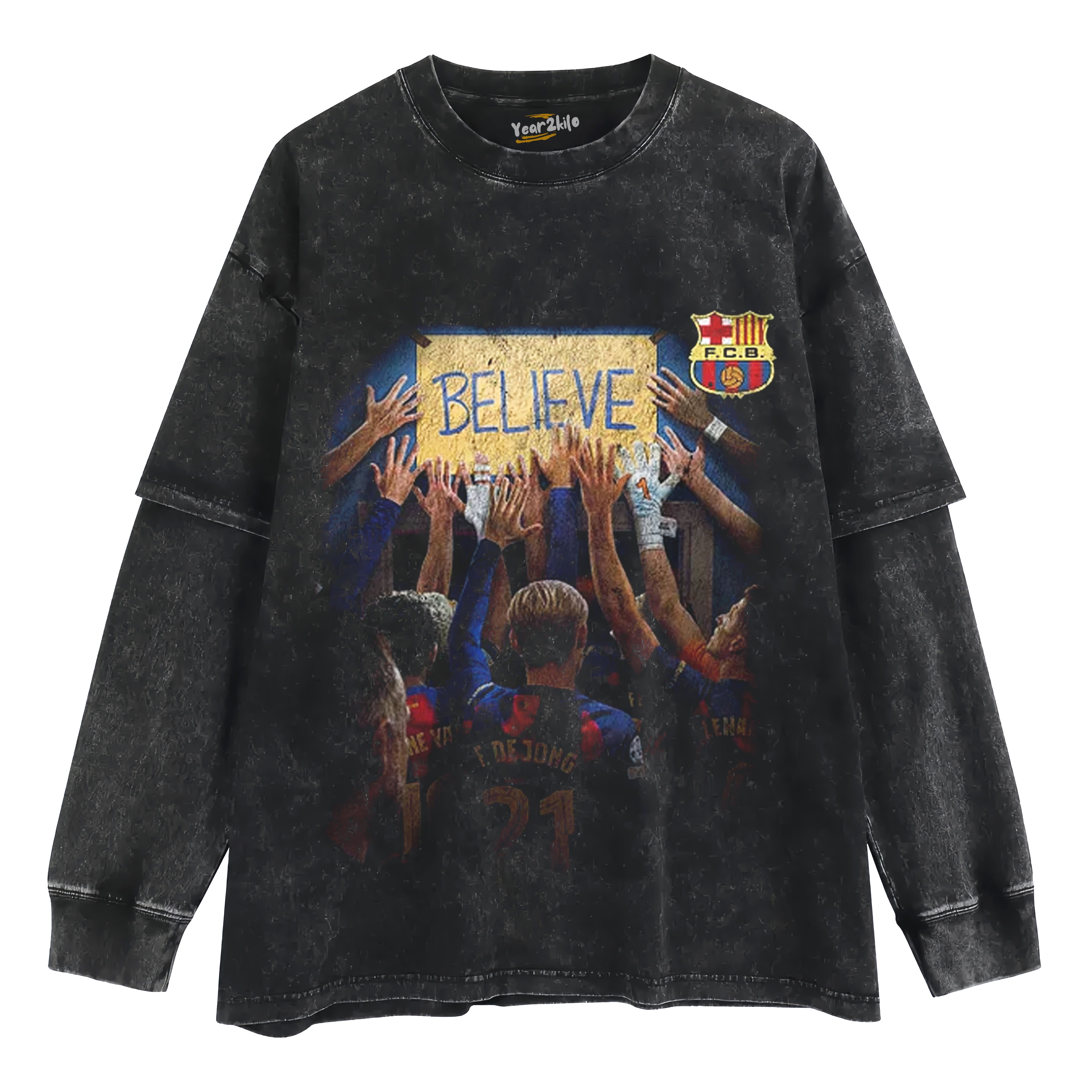 FC BARCELONA V2 TANK TOP & TEE & LONG SLEEVE & LAYERED LS & HOODIE