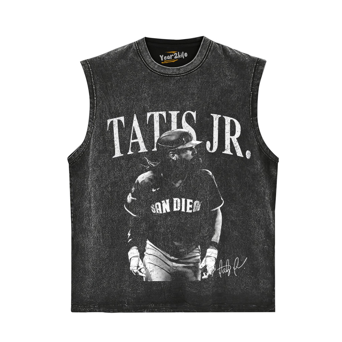 FERNANDO TATIS JR SAN DIEGO BASEBALL VINTAGE TANK TOP & TEE & LONG SLEEVE & LAYERED LS & HOODIE