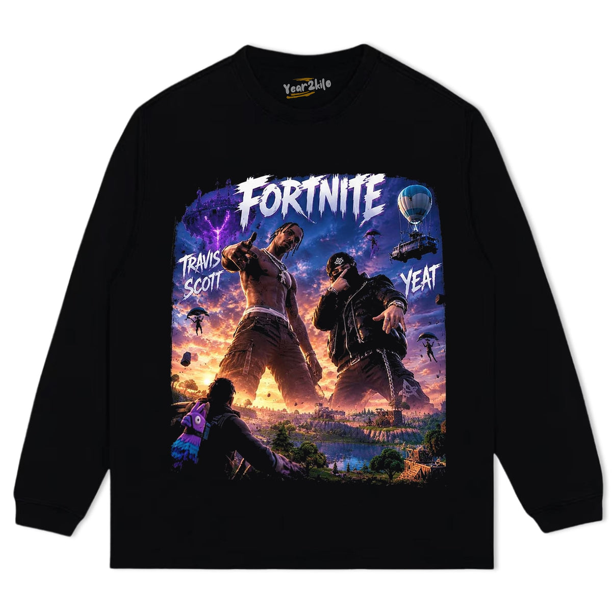 FORTNITE YEAT & SCOTT 2026 TANK TOP & TEE & LONG SLEEVE & LAYERED LS & HOODIE