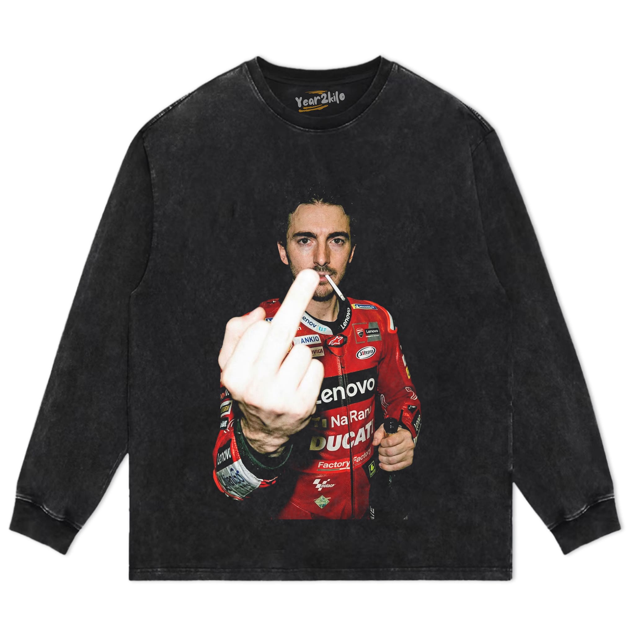 FRANCESCO PECCO BAGNAIA MOTOGP TANK TOP & TEE & LONG SLEEVE & LAYERED LS & HOODIE
