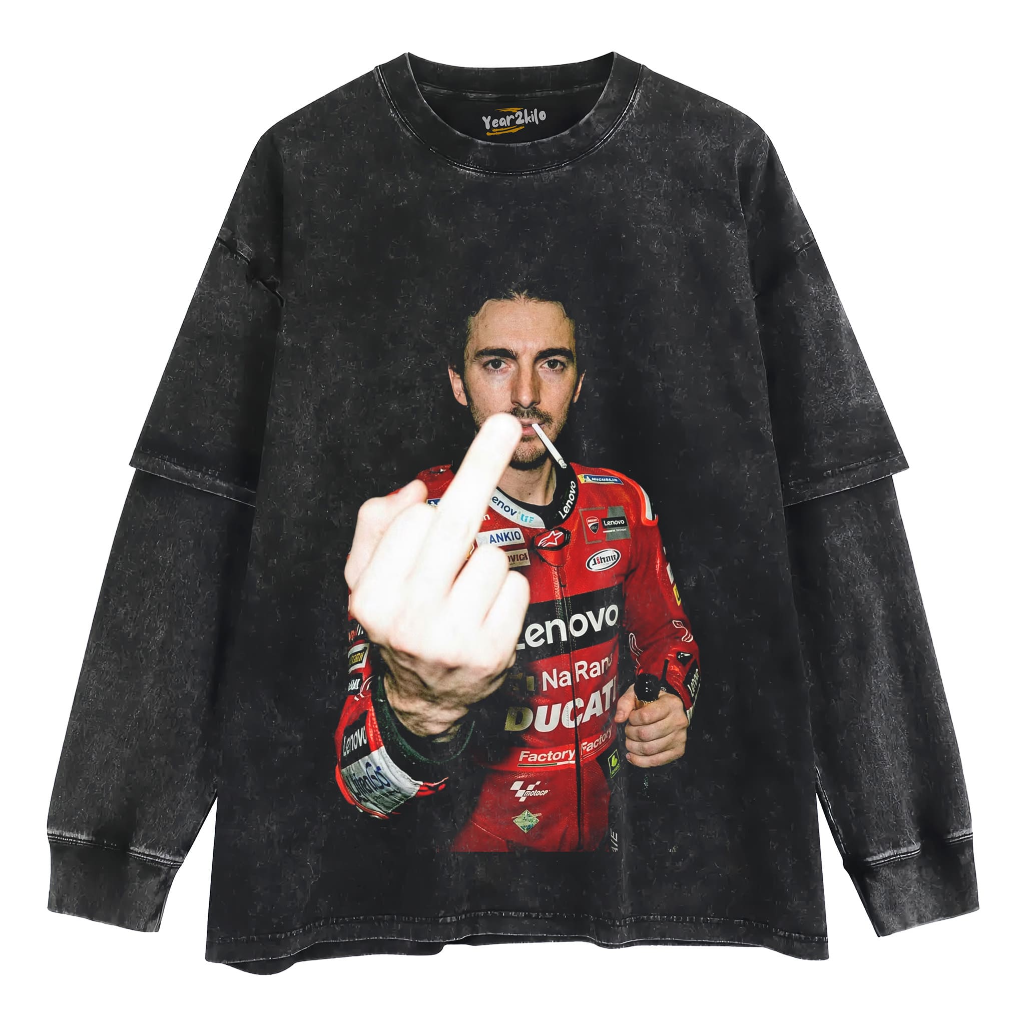 FRANCESCO PECCO BAGNAIA MOTOGP TANK TOP & TEE & LONG SLEEVE & LAYERED LS & HOODIE