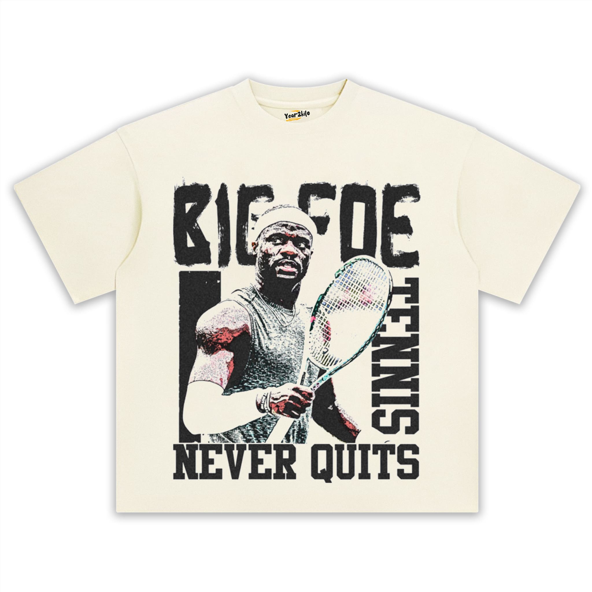 FRANCES TIAFOE - TENNIS NEVER QUITS TANK TOP & TEE & LONG SLEEVE & LAYERED LS & HOODIE