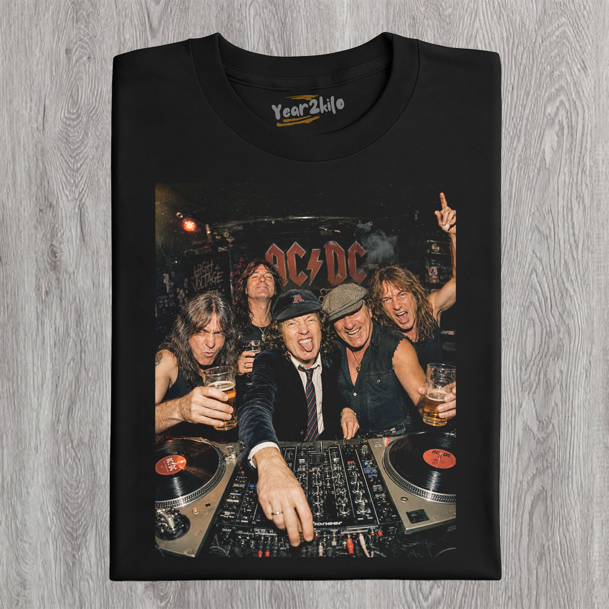 FUNNY AC/DC V3 VINTAGE TANK TOP & TEE & LONG SLEEVE & LAYERED LS & HOODIE