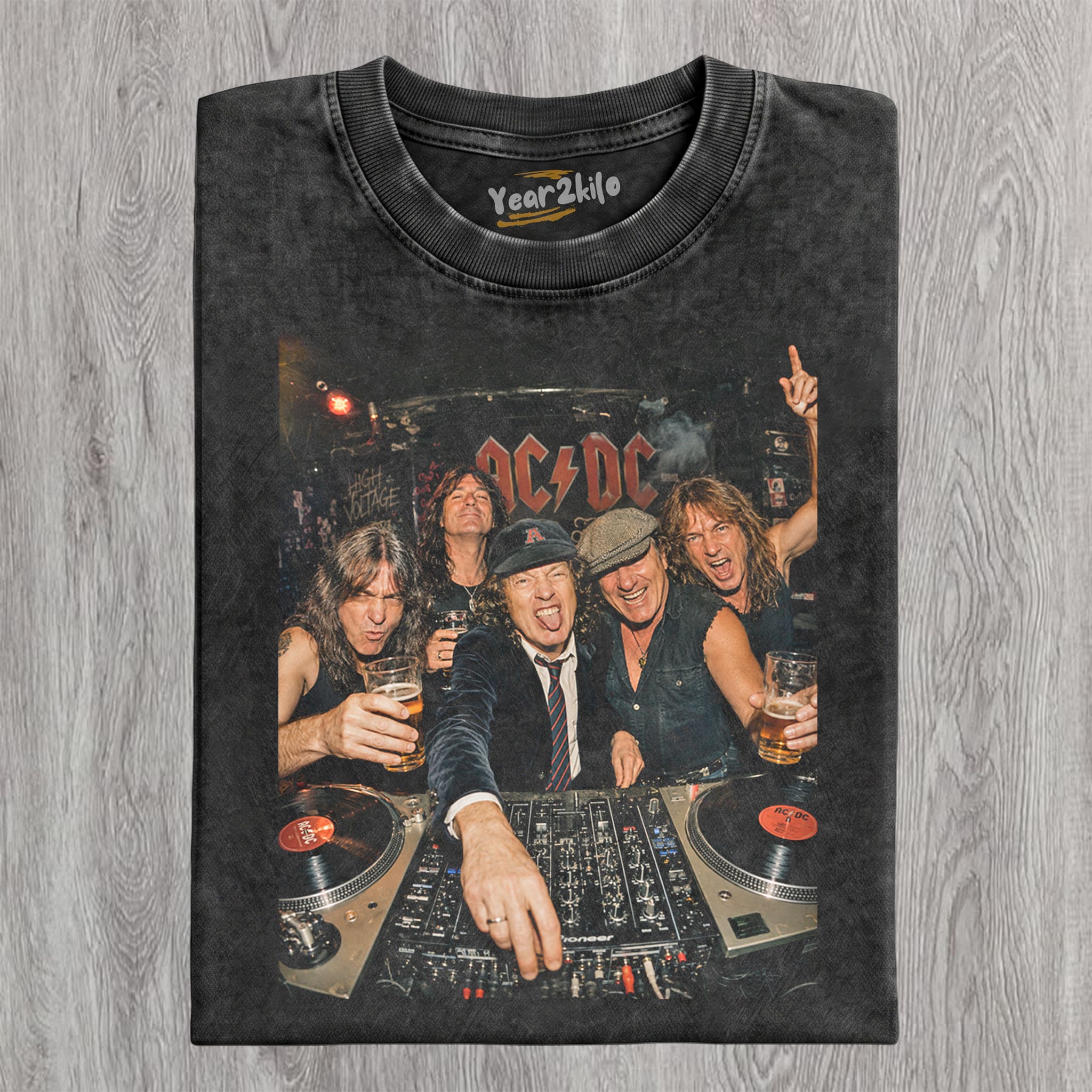 FUNNY AC/DC V3 VINTAGE TANK TOP & TEE & LONG SLEEVE & LAYERED LS & HOODIE