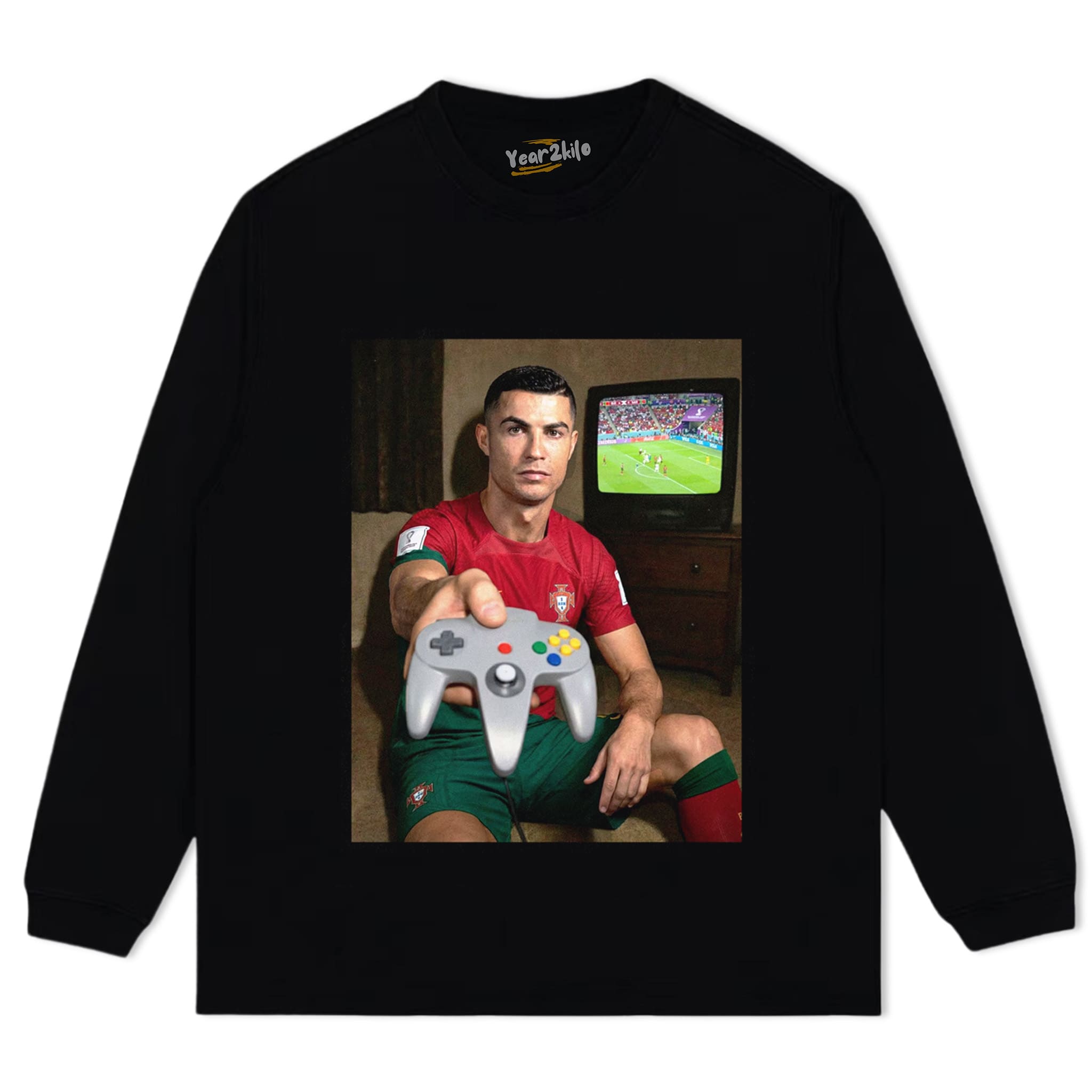 FUNNY CRISTIANO RONALDO TANK TOP & TEE & LONG SLEEVE & LAYERED LS & HOODIE