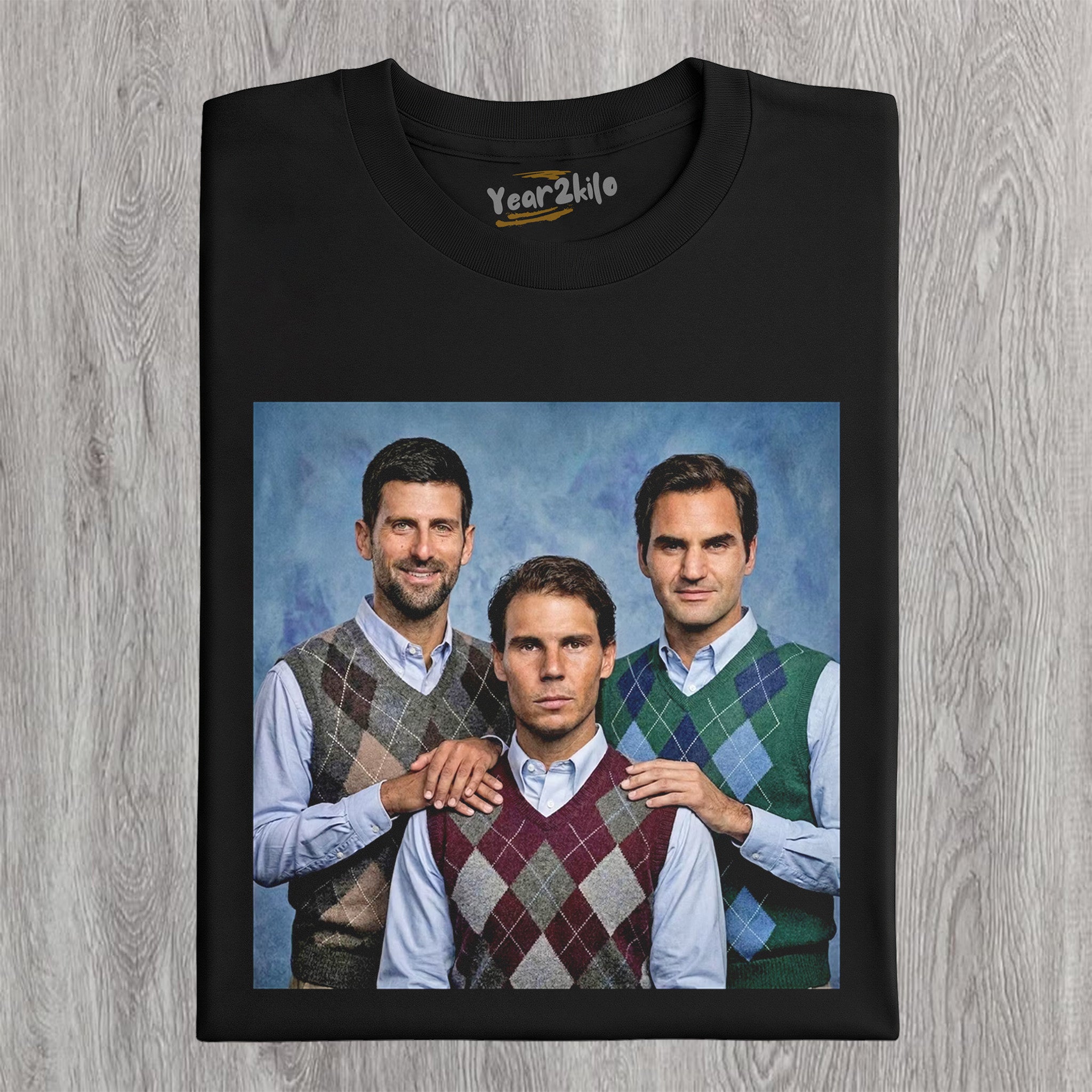 FUNNY DJOKOVIC & NADAL & FEDERER TANK TOP & TEE & LONG SLEEVE & LAYERED LS & HOODIE