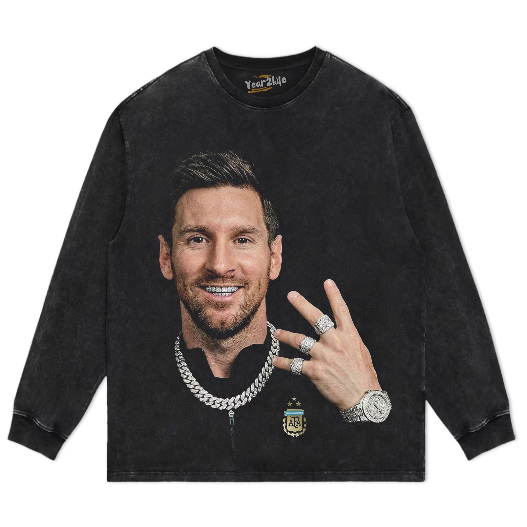 FUNNY MESSI V1 TANK TOP & TEE & LONG SLEEVE & LAYERED LS & HOODIE