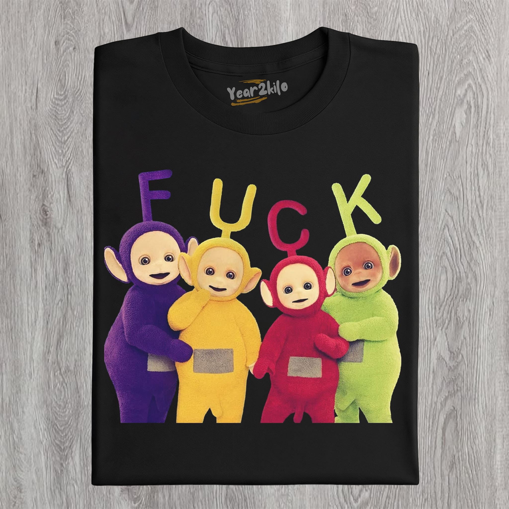 FUNNY TELETUBBIES V2 TANK TOP & TEE & LONG SLEEVE & LAYERED LS & HOODIE