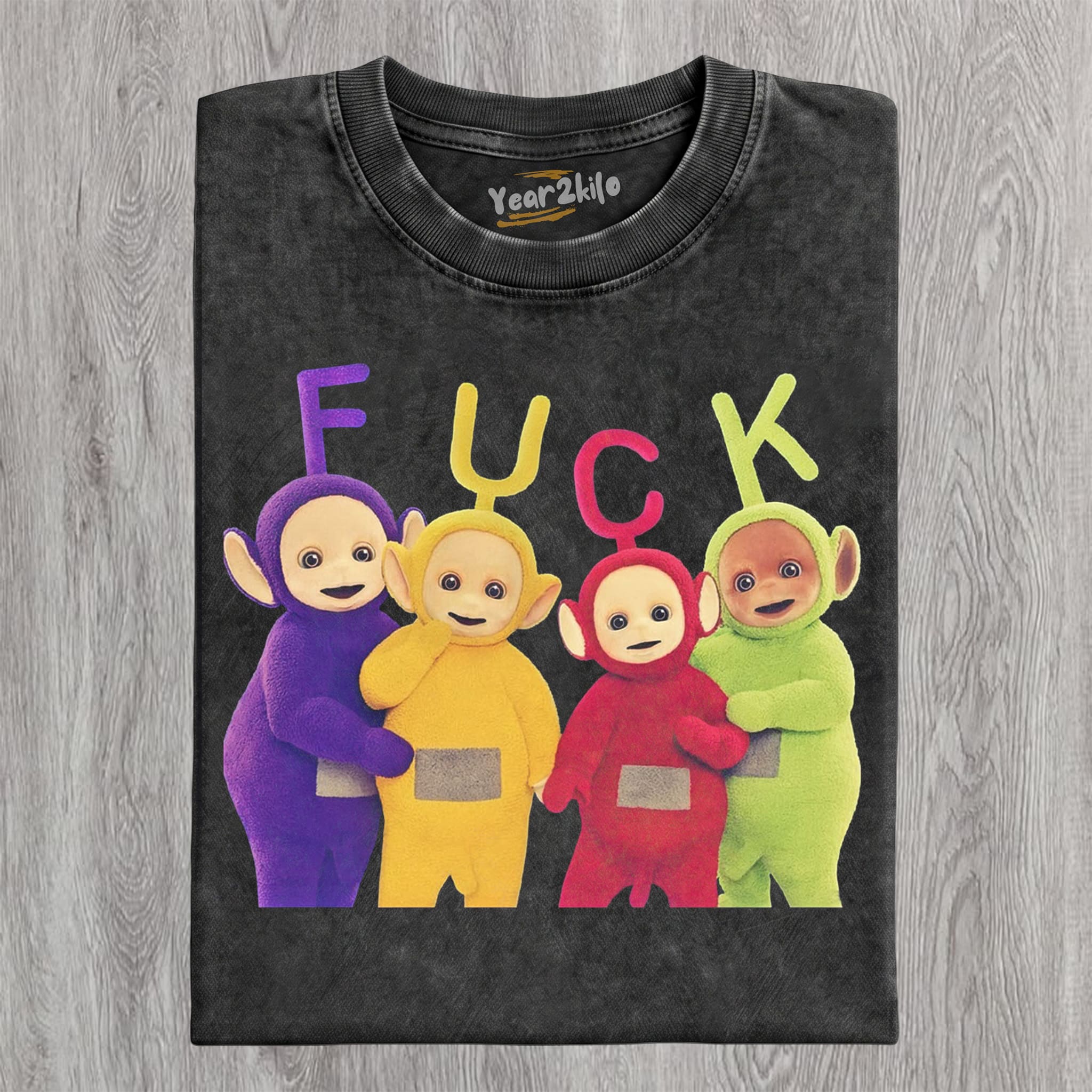 FUNNY TELETUBBIES V2 TANK TOP & TEE & LONG SLEEVE & LAYERED LS & HOODIE