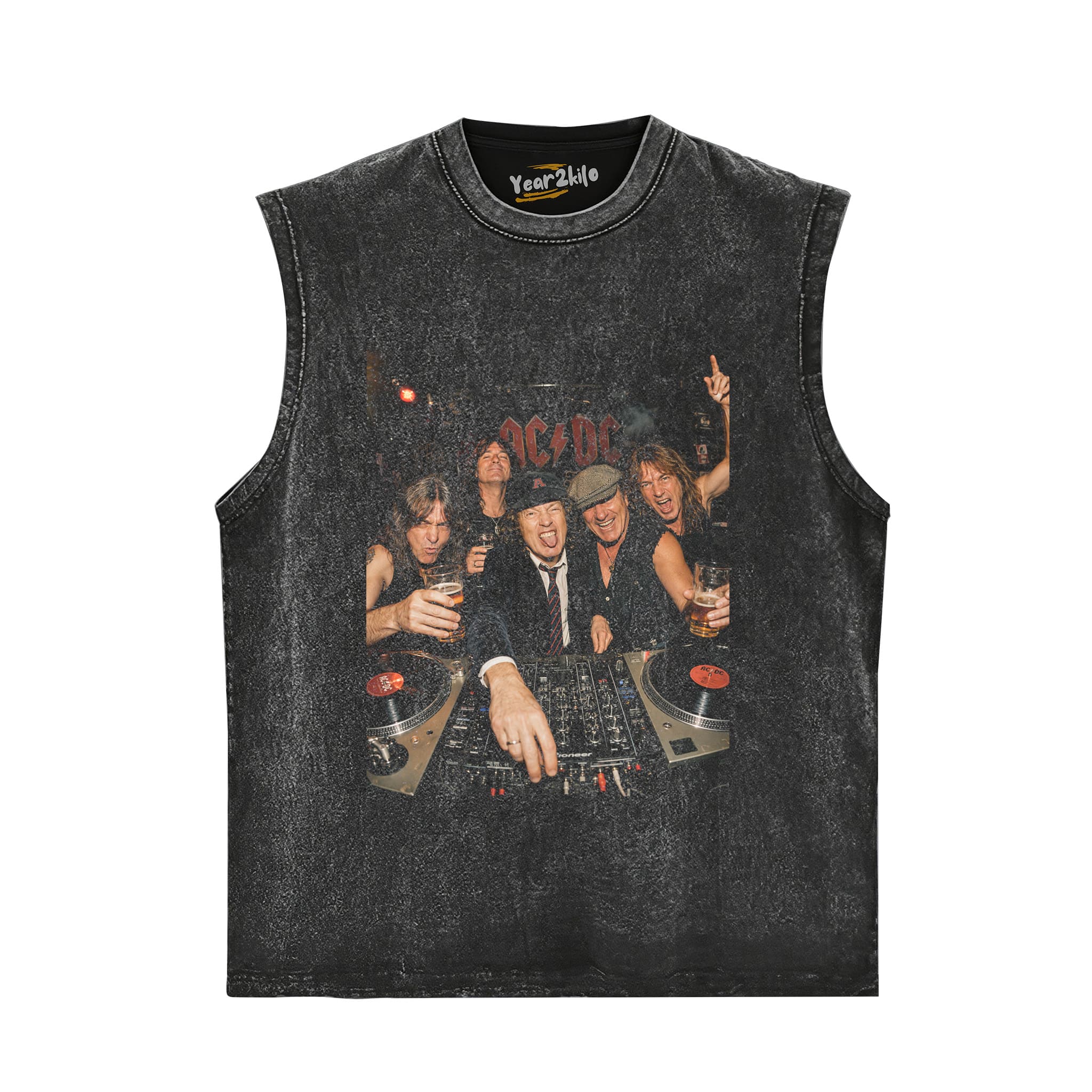 FUNNY AC/DC V3 VINTAGE TANK TOP & TEE & LONG SLEEVE & LAYERED LS & HOODIE