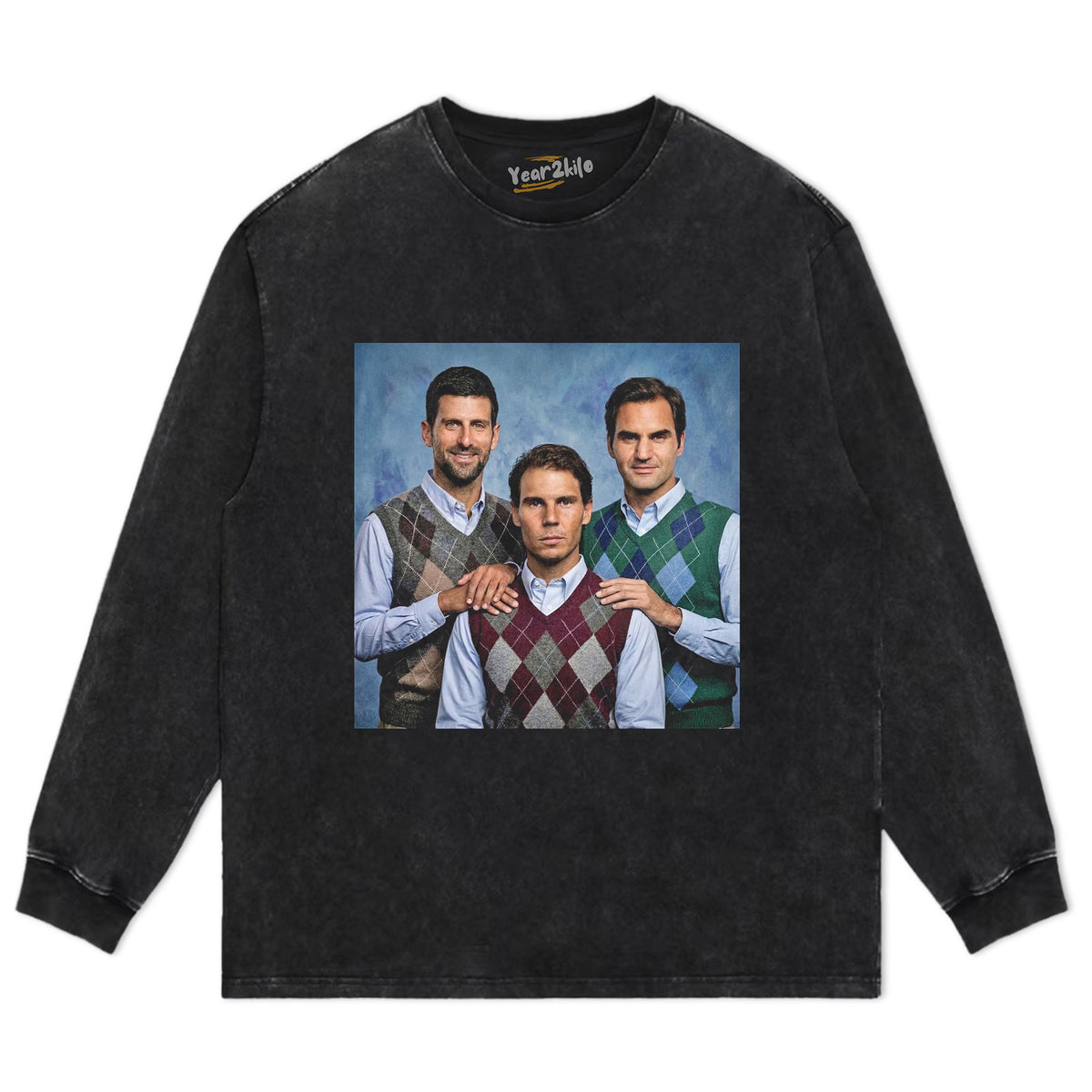 FUNNY DJOKOVIC & NADAL & FEDERER TANK TOP & TEE & LONG SLEEVE & LAYERED LS & HOODIE