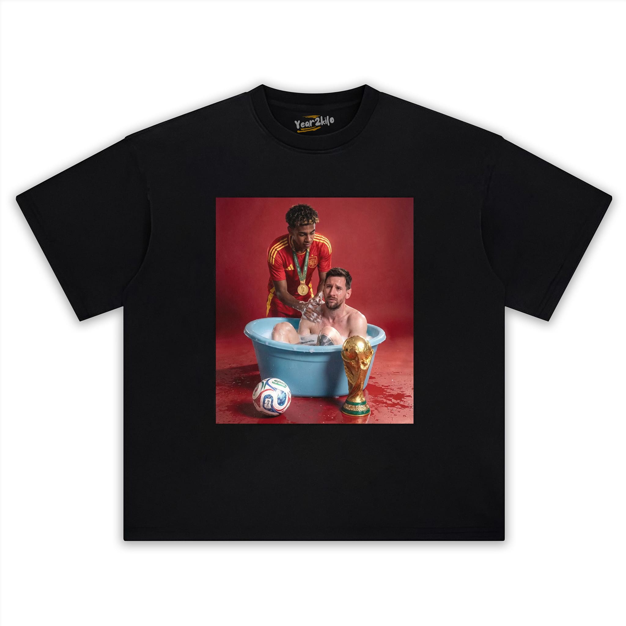 FUNNY MESSI & YAMAL V1 TANK TOP & TEE & LONG SLEEVE & LAYERED LS & HOODIE