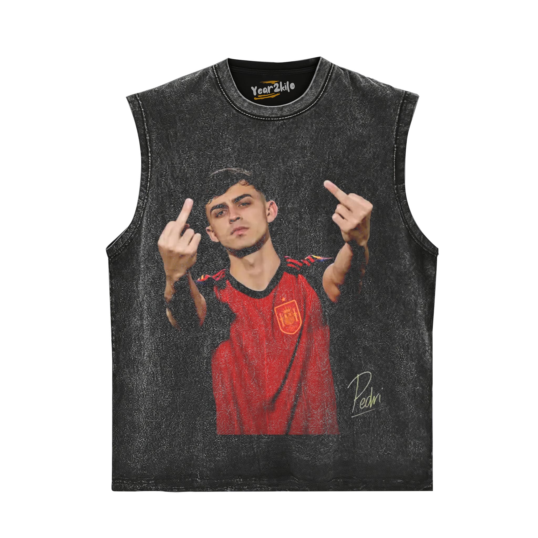 FUNNY SPAIN PEDRI 2026 TANK TOP & TEE & LONG SLEEVE & LAYERED LS & HOODI