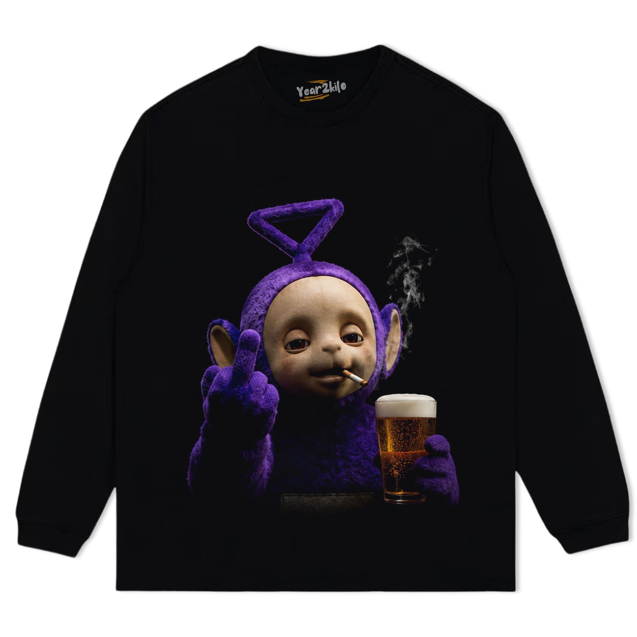 FUNNY TELETUBBIES TANK TOP & TEE & LONG SLEEVE & LAYERED LS & HOODIE