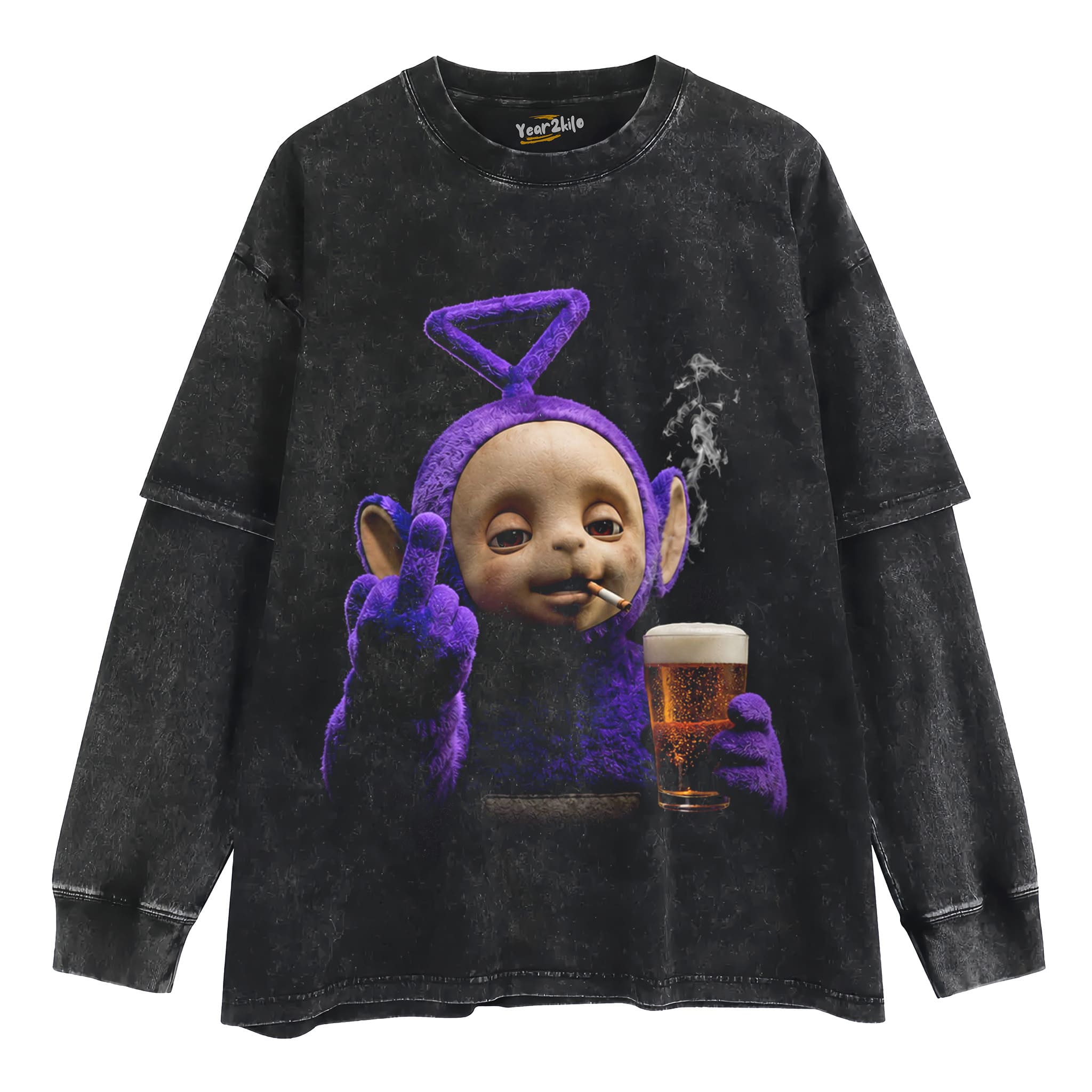FUNNY TELETUBBIES TANK TOP & TEE & LONG SLEEVE & LAYERED LS & HOODIE