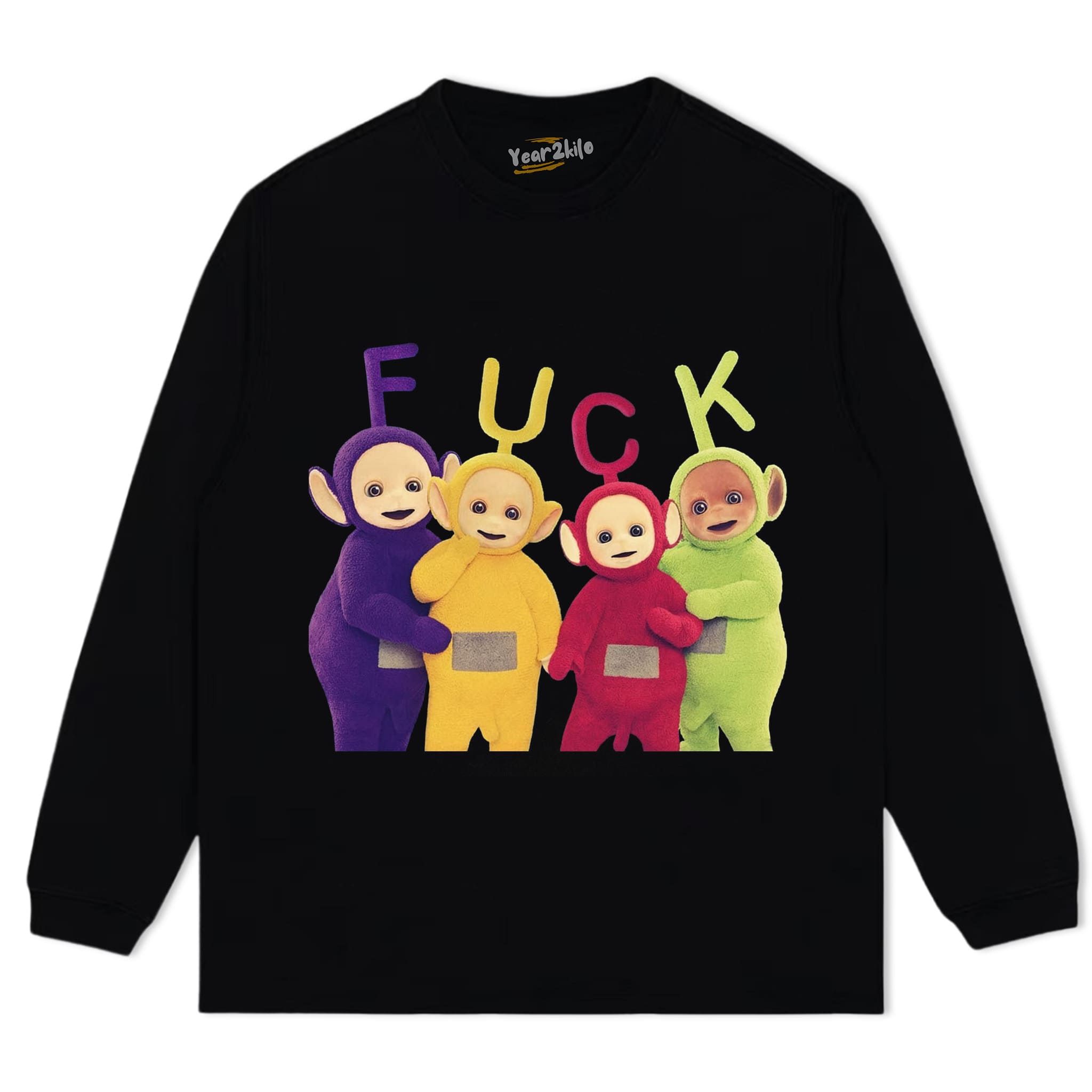 FUNNY TELETUBBIES V2 TANK TOP & TEE & LONG SLEEVE & LAYERED LS & HOODIE