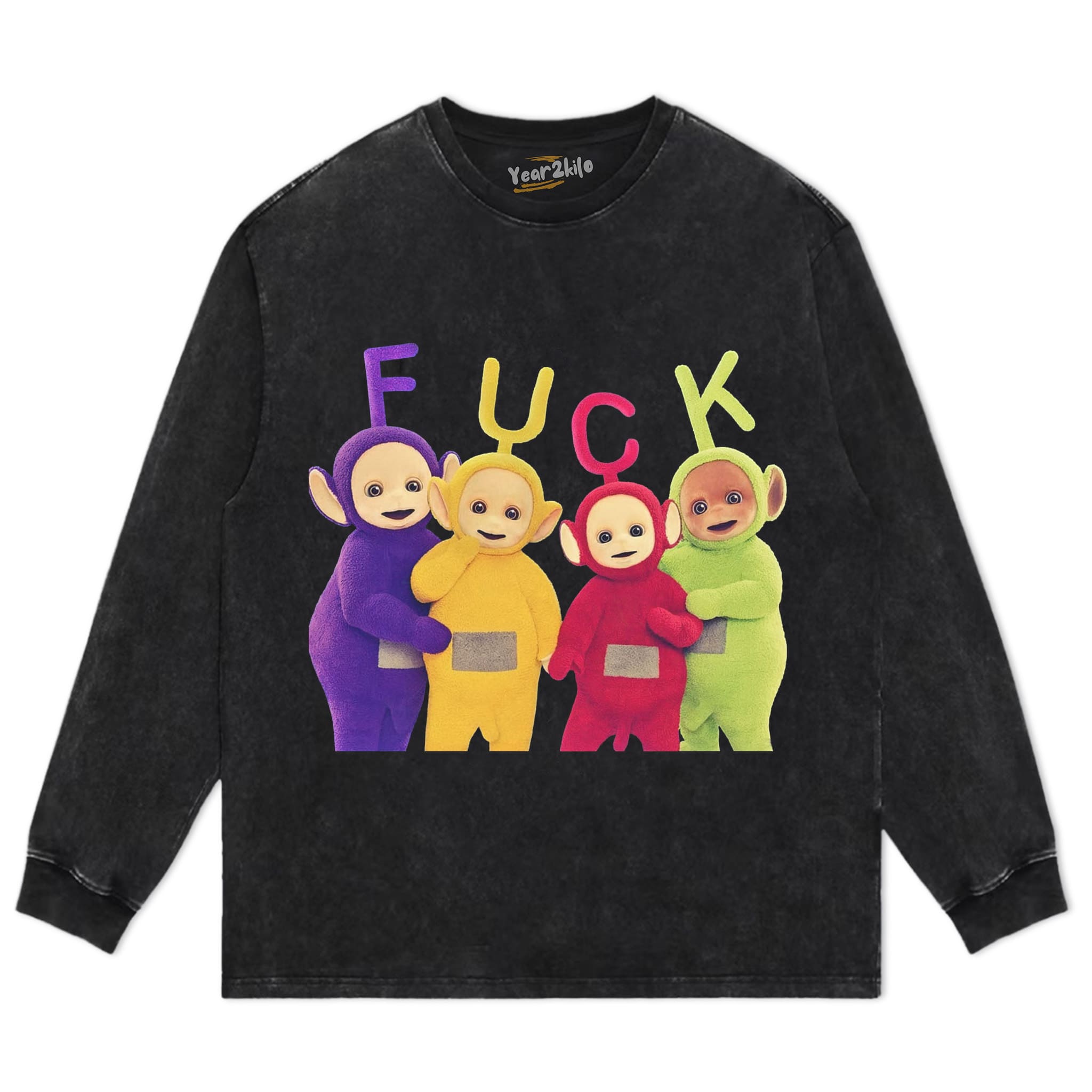 FUNNY TELETUBBIES V2 TANK TOP & TEE & LONG SLEEVE & LAYERED LS & HOODIE