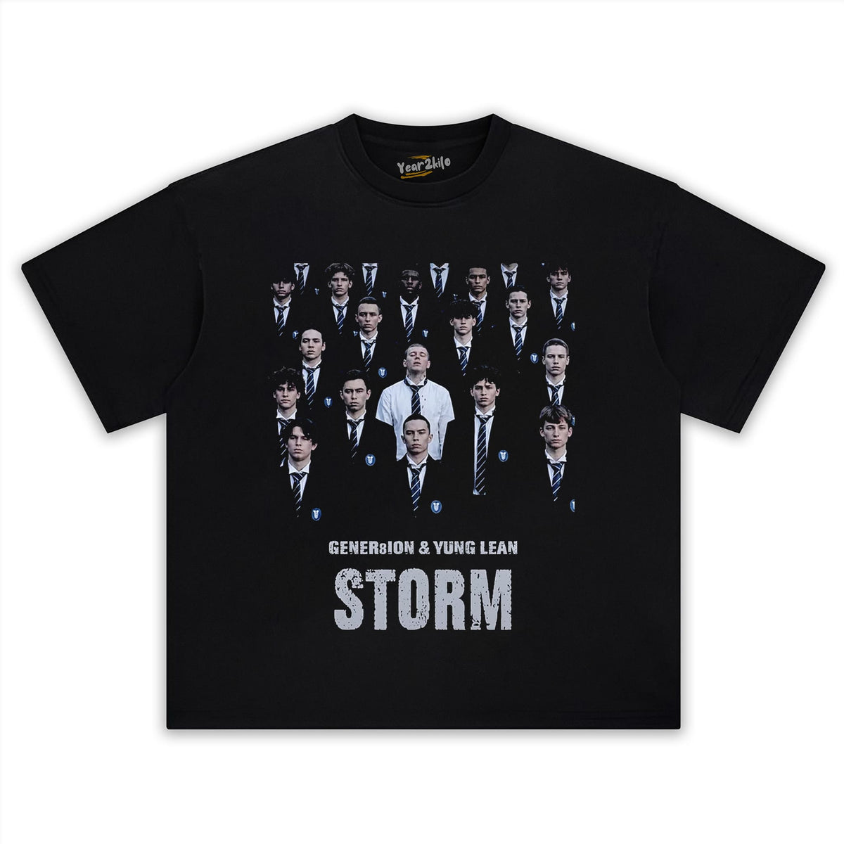 GENER8ION & YUNG LEAN ( STORM ) V2 TANK TOP & TEE & LONG SLEEVE & LAYERED LS & HOODIE