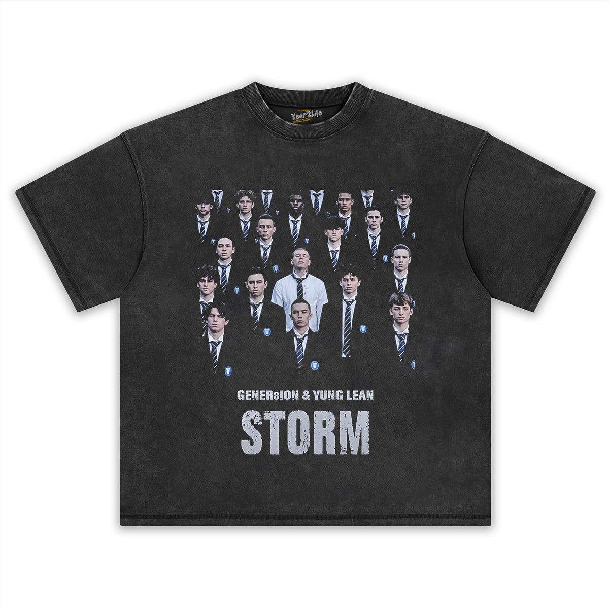 GENER8ION & YUNG LEAN ( STORM ) V2 TANK TOP & TEE & LONG SLEEVE & LAYERED LS & HOODIE