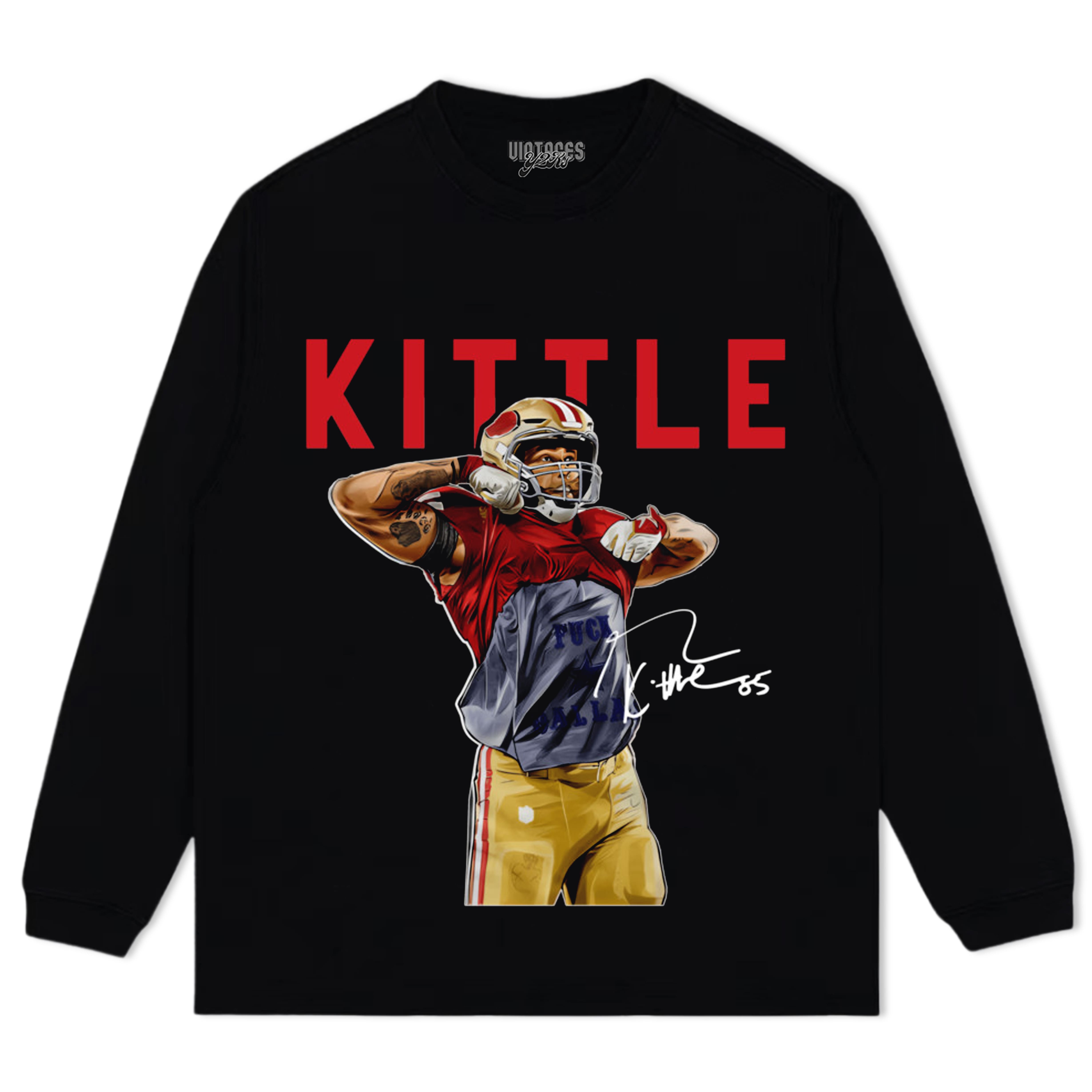 GEORGE KITTLE F DALLAS KITTLE SIGNATURE TEE & LS & HOODIE