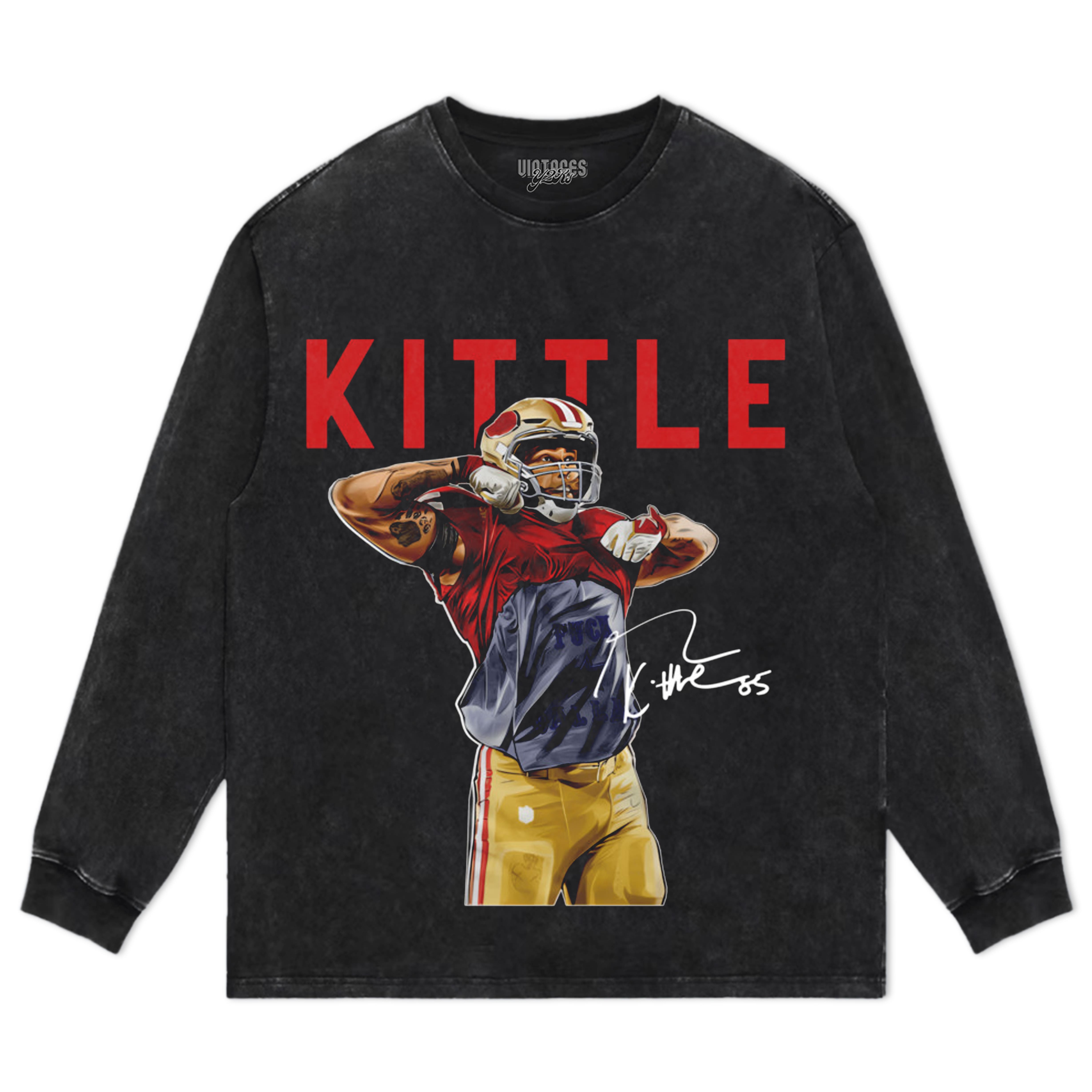 GEORGE KITTLE F DALLAS KITTLE SIGNATURE TEE & LS & HOODIE