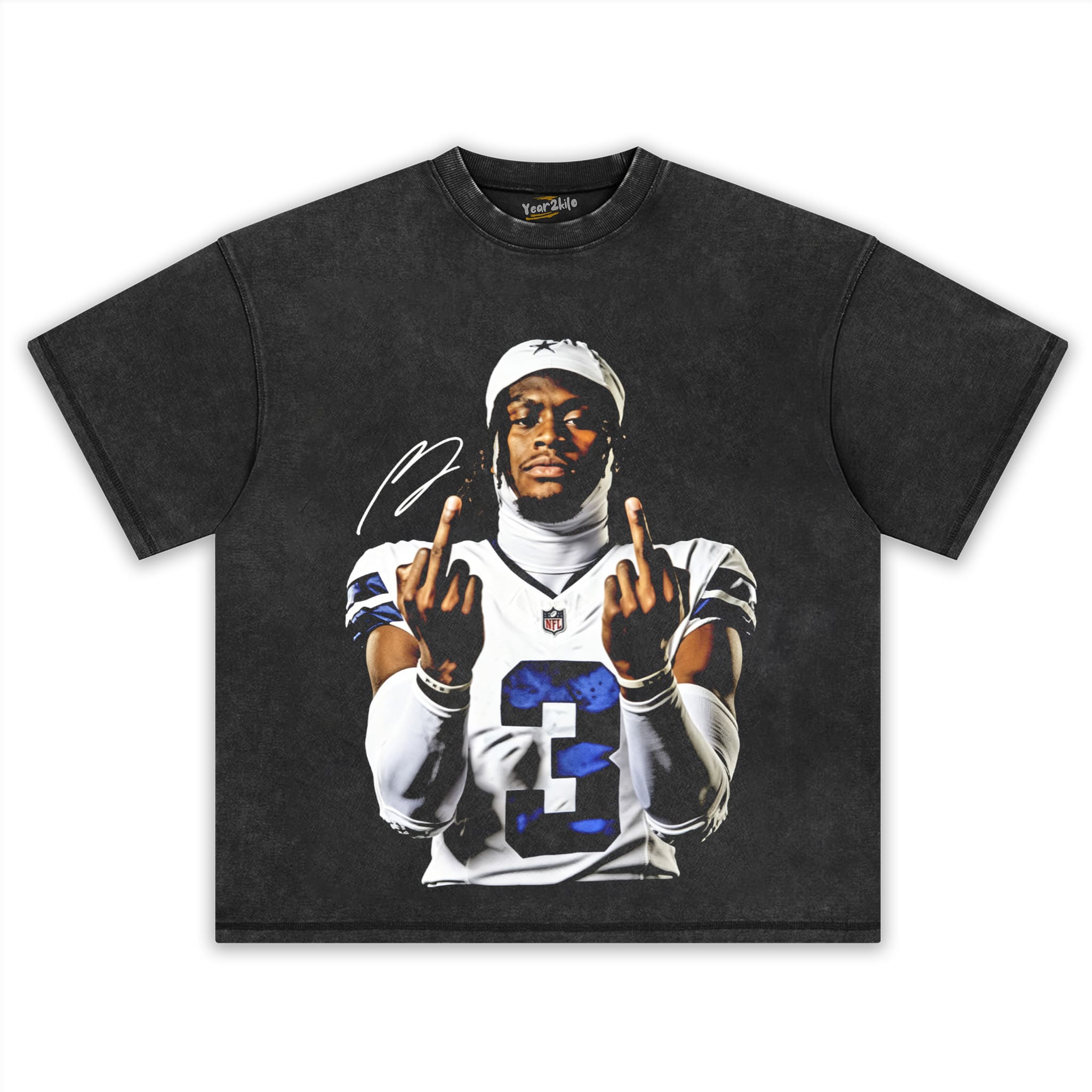 GEORGE PICKENS MIDDLE FINGER VINTAGE TANK TOP & TEE & LONG SLEEVE & LAYERED LS & HOODIE