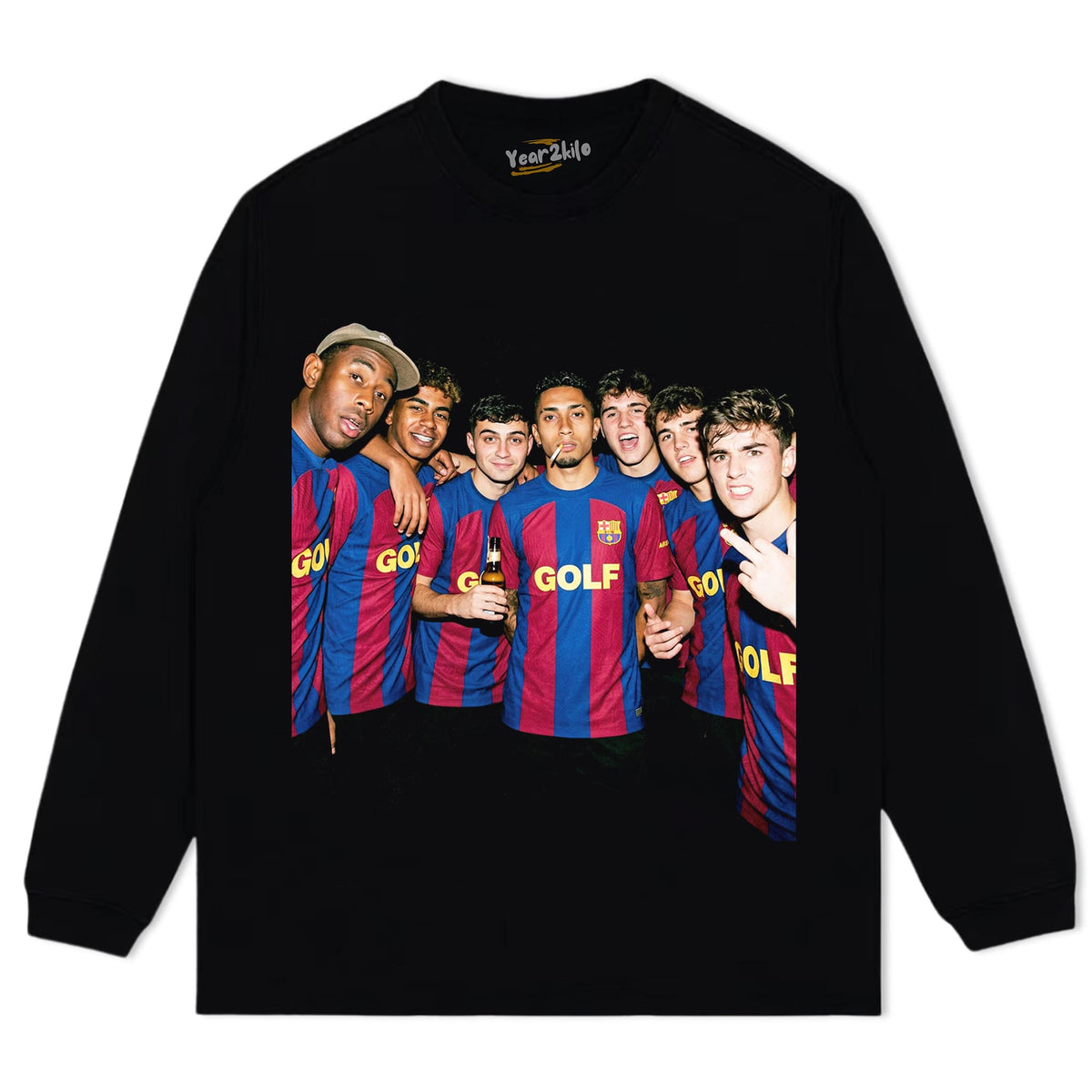 GOLF WANG X BARCA STREETWEAR VINTAGE GRAPHIC V2 TANK TOP & TEE & LONG SLEEVE & LAYERED LS & HOODIE