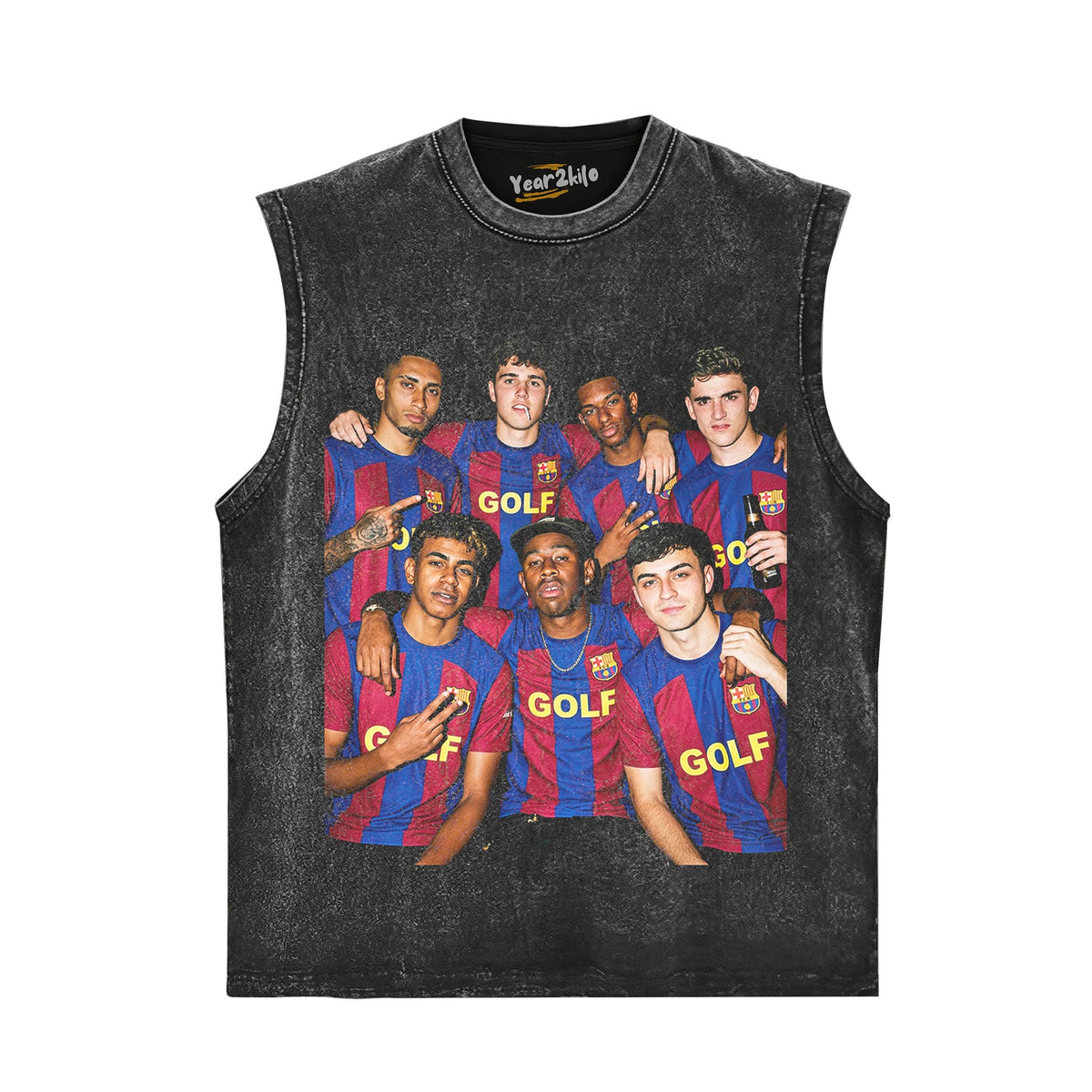 GOLF WANG X BARCA STREETWEAR VINTAGE GRAPHIC V3 TANK TOP & TEE & LONG SLEEVE & LAYERED LS & HOODIE