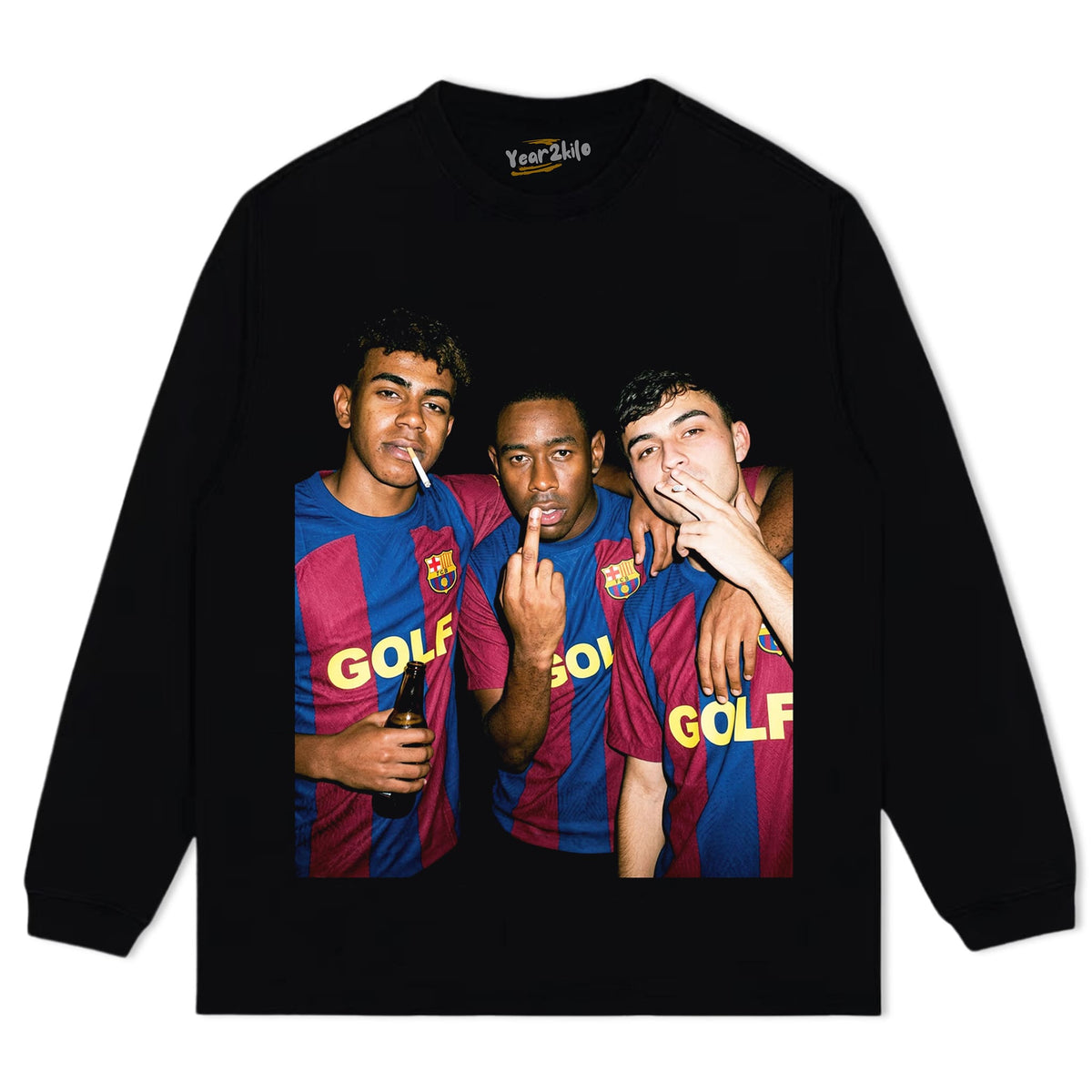 GOLF WANG X BARCA STREETWEAR VINTAGE GRAPHIC V4 TANK TOP & TEE & LONG SLEEVE & LAYERED LS & HOODIE