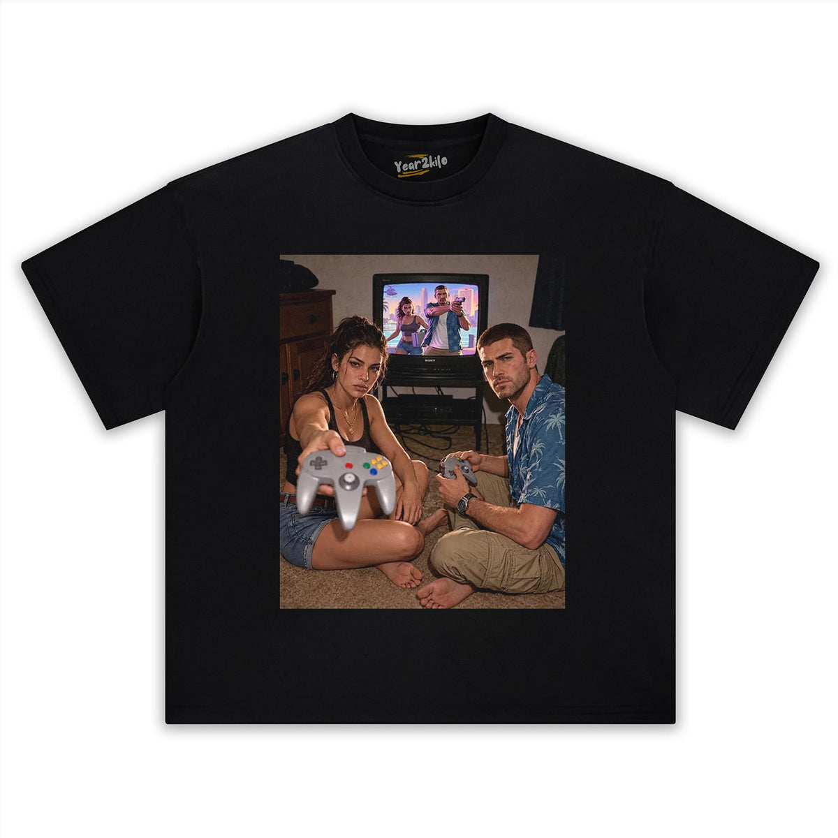 GTA VI & JASON DUVAL & LUCIA CAMINOS TEE TANK TOP & TEE & LONG SLEEVE & LAYERED LS & HOODIE