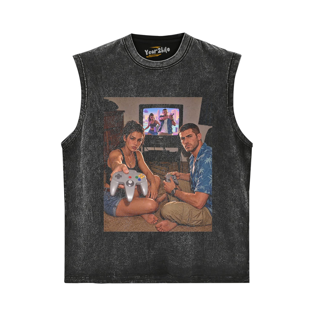 GTA VI & JASON DUVAL & LUCIA CAMINOS TEE TANK TOP & TEE & LONG SLEEVE & LAYERED LS & HOODIE