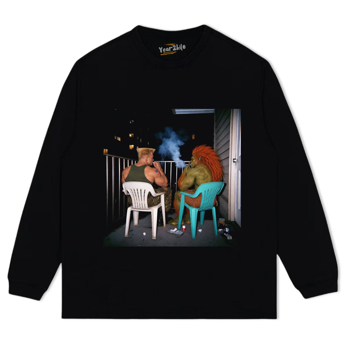 GUILE - BLANKA TANK TOP & TEE & LONG SLEEVE & LAYERED LS & HOODIE