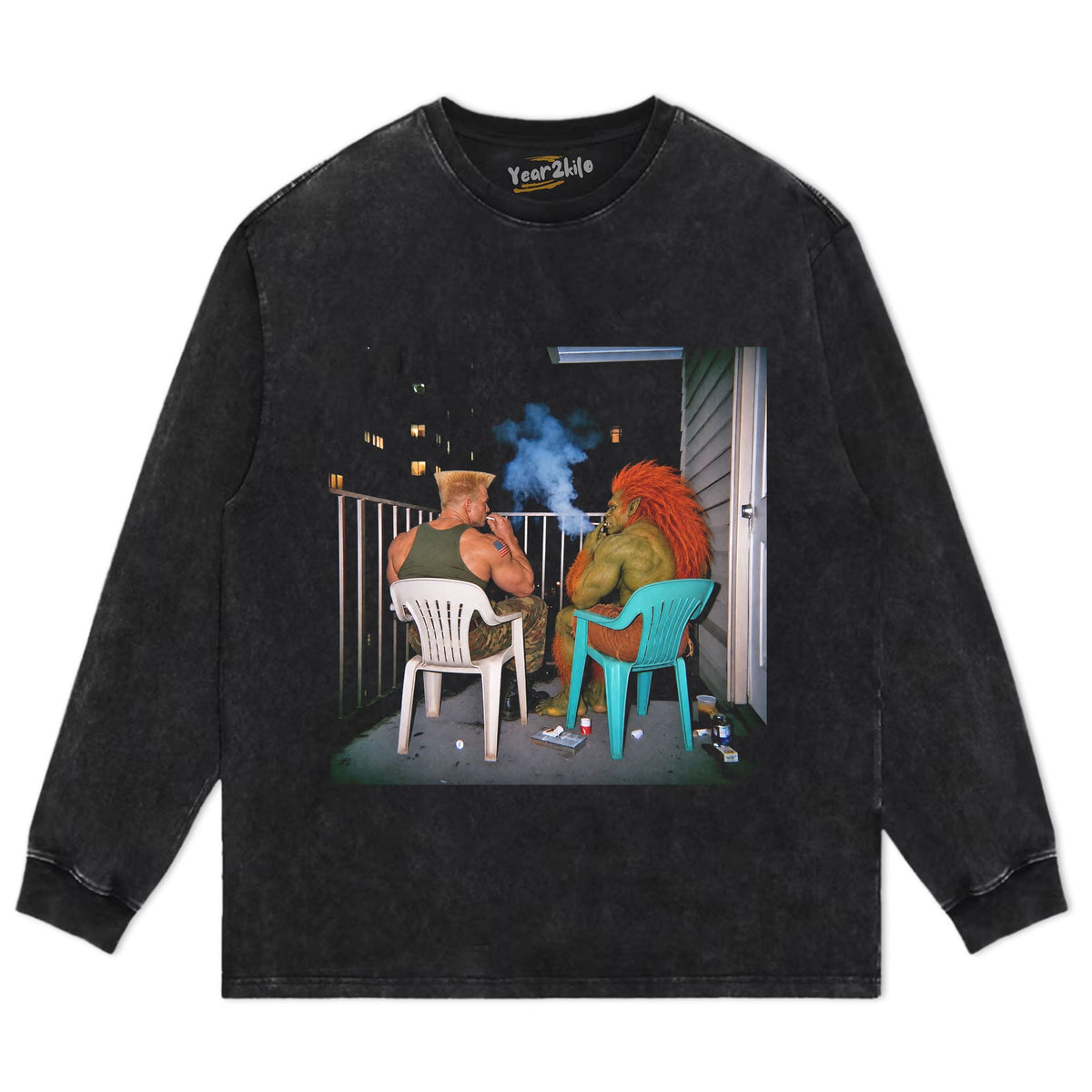 GUILE - BLANKA TANK TOP & TEE & LONG SLEEVE & LAYERED LS & HOODIE