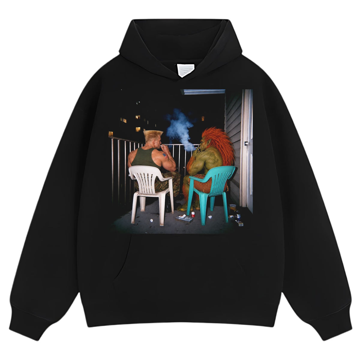 GUILE - BLANKA TANK TOP & TEE & LONG SLEEVE & LAYERED LS & HOODIE