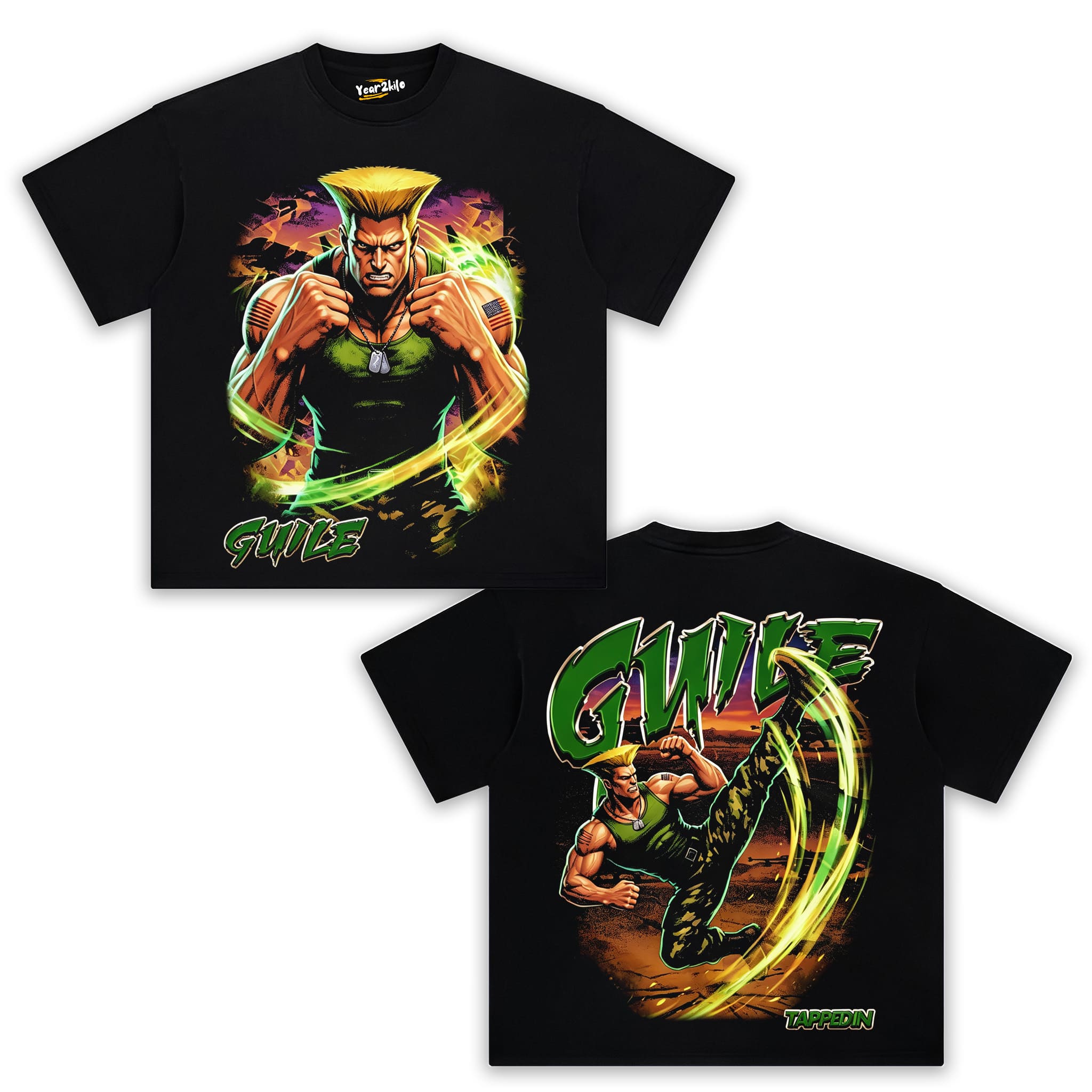 GUILE TANK TOP & TEE