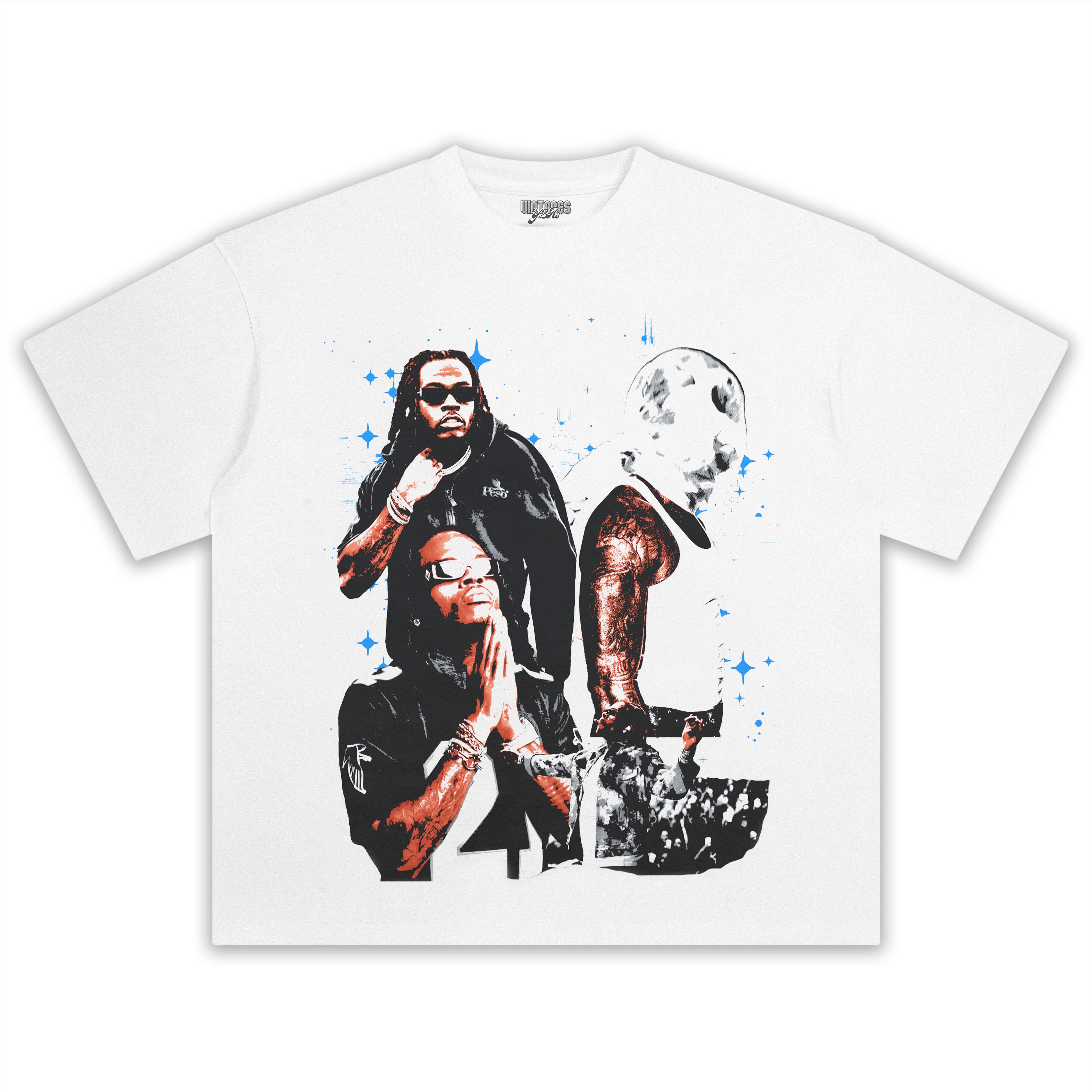 GUNNA ONE OF WUN GLOBE VINTAGE TANK TOP & TEE & LONG SLEEVE & LAYERED LS & HOODIE