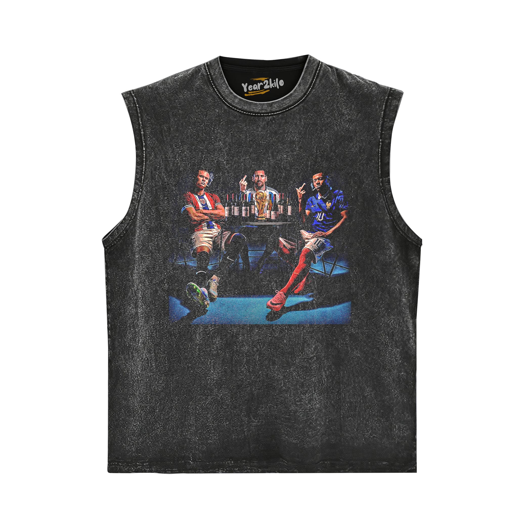 HAALAND & MESSI & MBAPPÉ TANK TOP & TEE & LONG SLEEVE & LAYERED LS & HOODIE