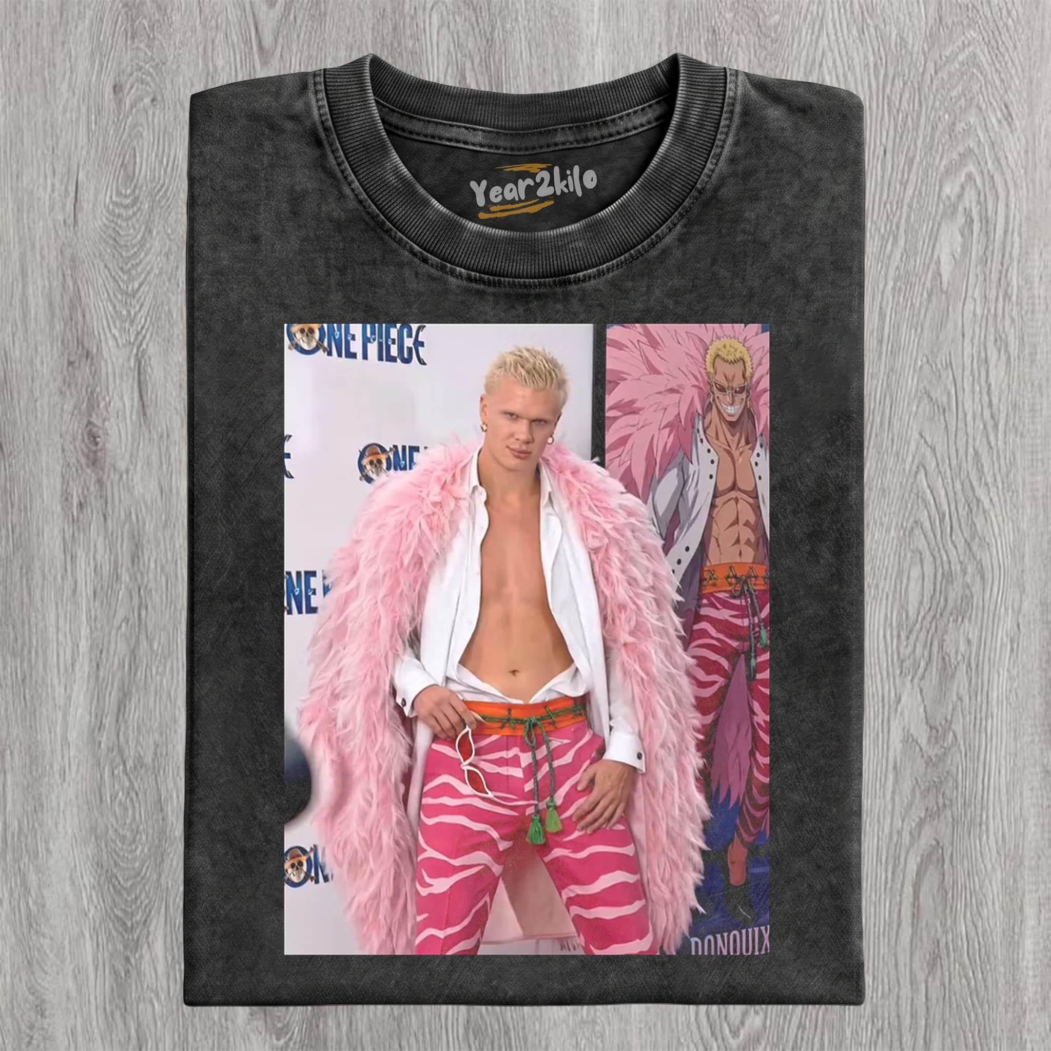 HAALAND × DOFLAMINGO ONE PIECE GRAPHIC TANK TOP & TEE & LONG SLEEVE & LAYERED LS & HOODIE