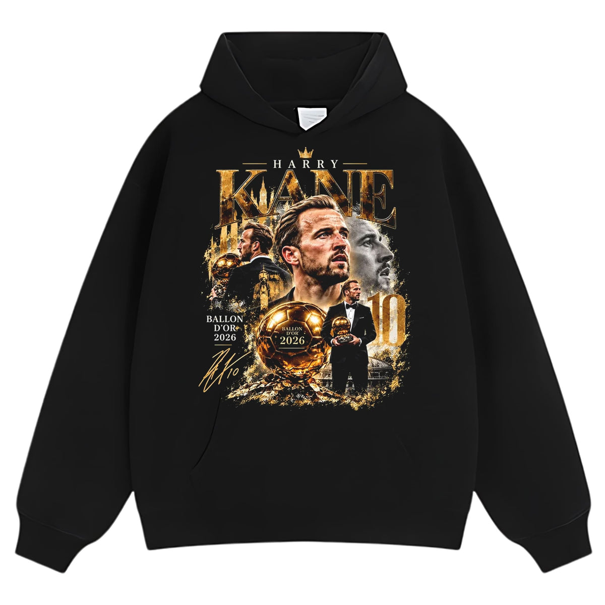 HARRY KANE 2026 BALLON D'OR TANK TOP & TEE & LONG SLEEVE & LAYERED LS & HOODIE