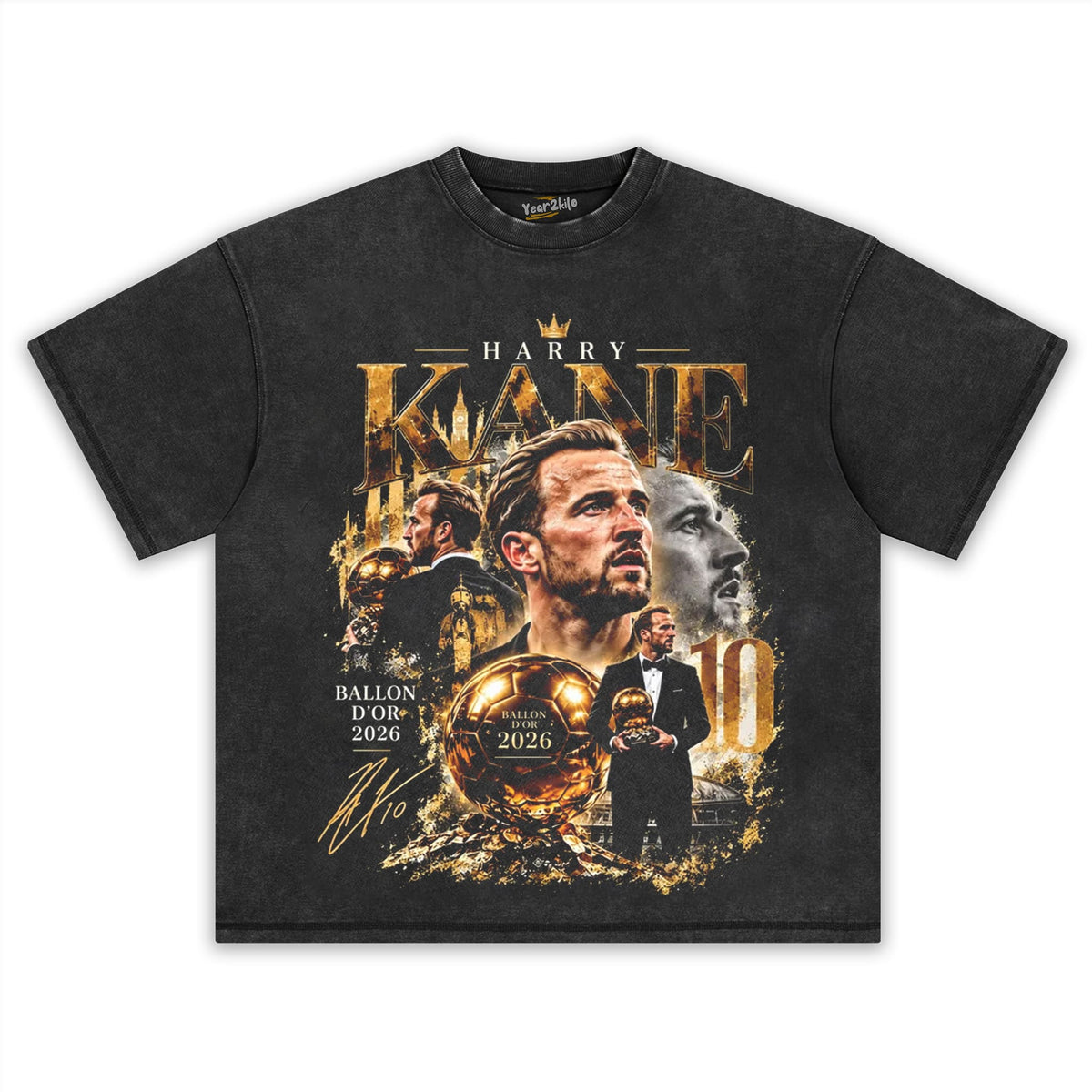 HARRY KANE 2026 BALLON D'OR TANK TOP & TEE & LONG SLEEVE & LAYERED LS & HOODIE